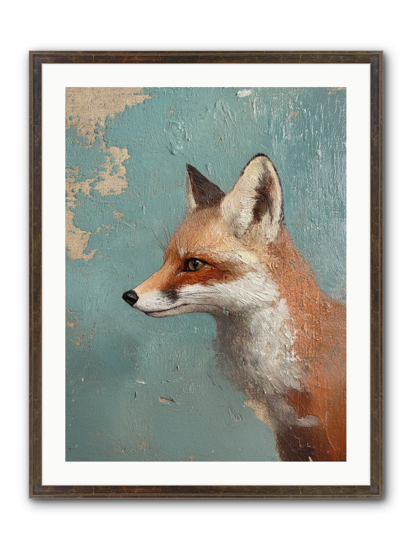 Duchess Of Moonlight Framed Print - Slimwoods Black/Gold 24x32