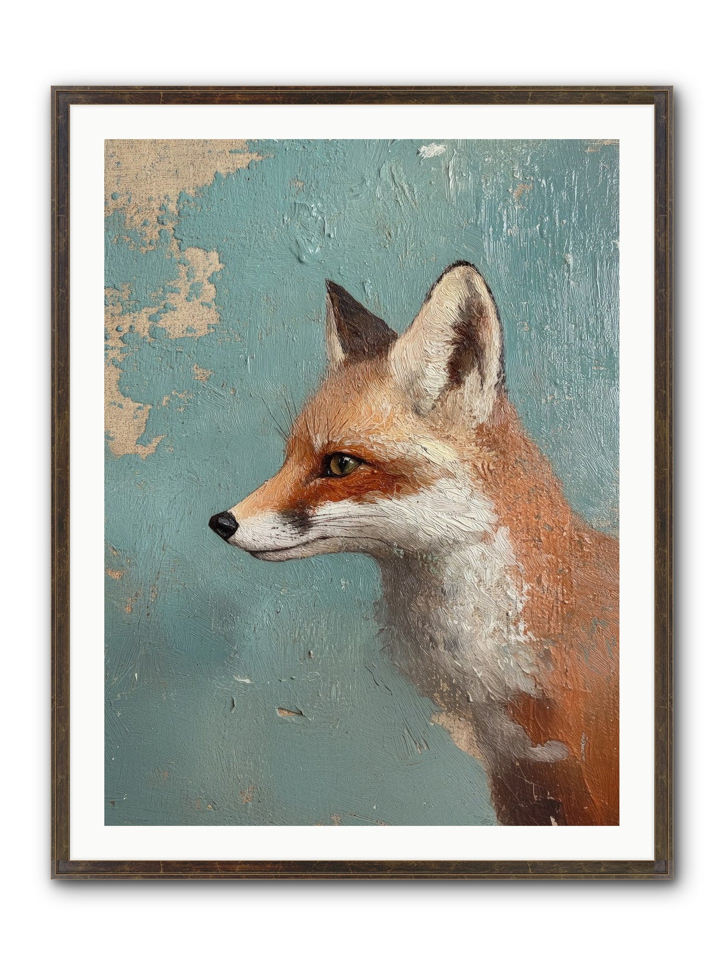 Duchess Of Moonlight Framed Print - Slimwoods Black/Gold 30x40