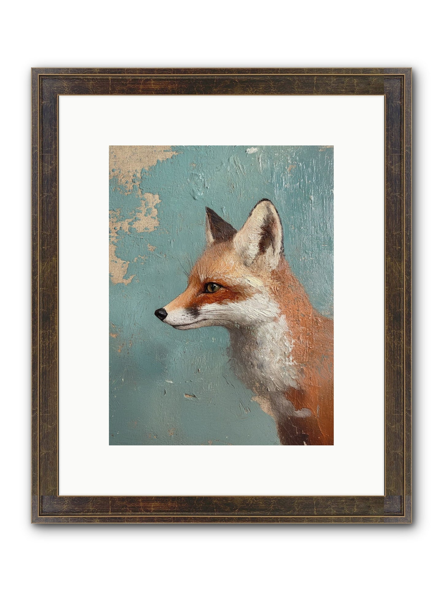Duchess Of Moonlight Framed Print - Slimwoods Black/Gold 9x12