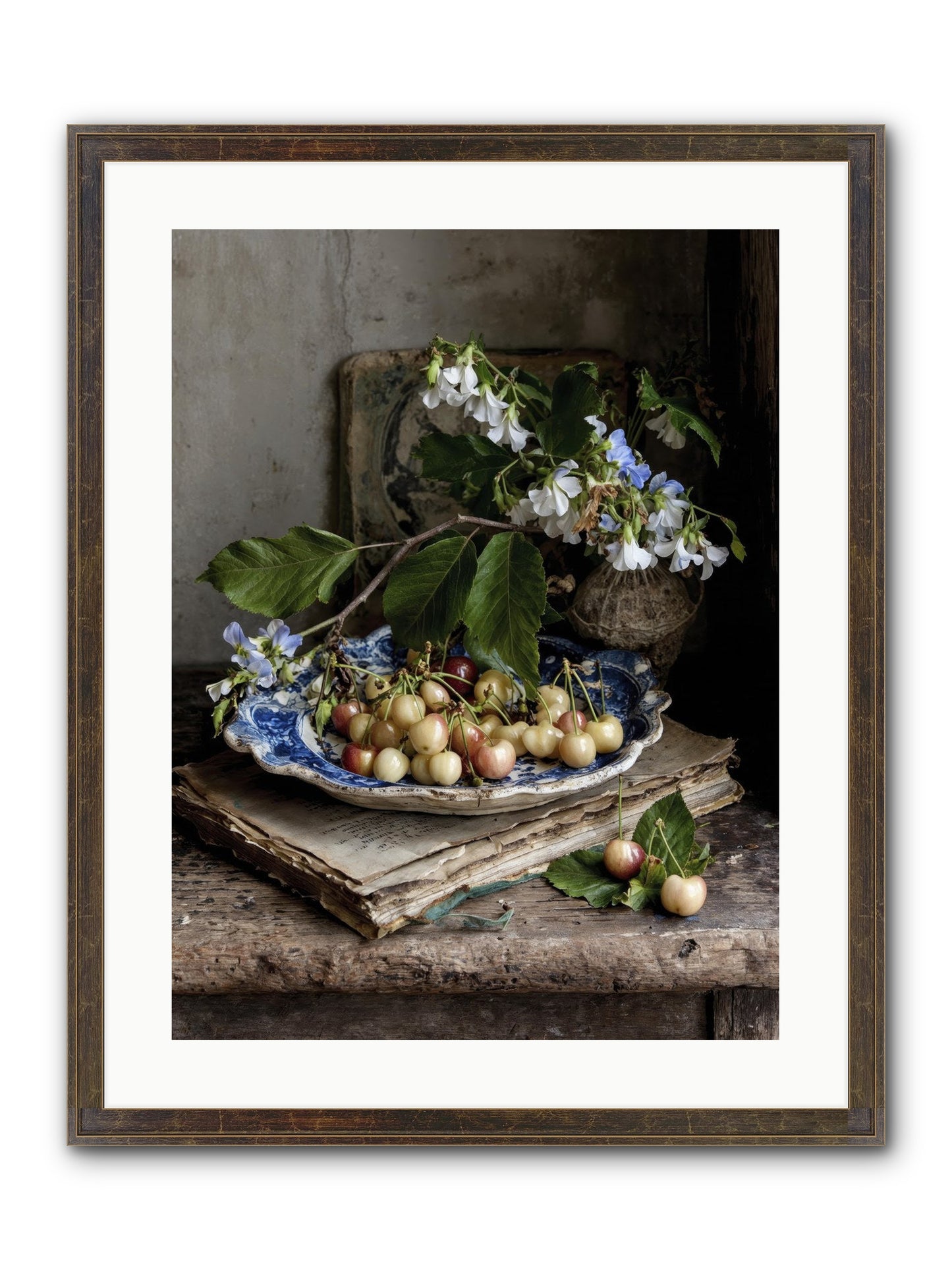 Easy Sunday Framed Print - Slimwoods Black/Gold 18x24