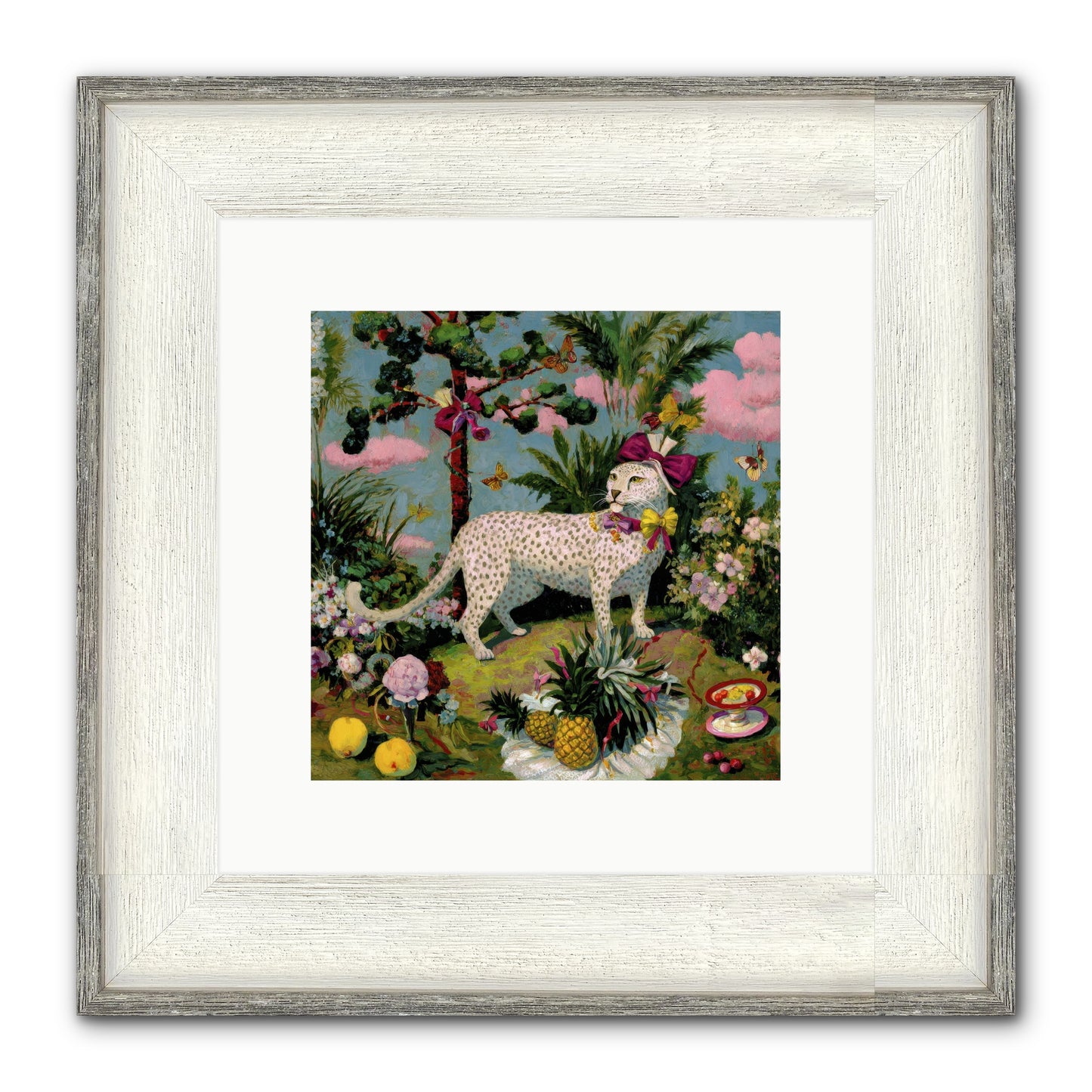 Echoes Of A Distant Song Framed Print - Driftwood White 10x10