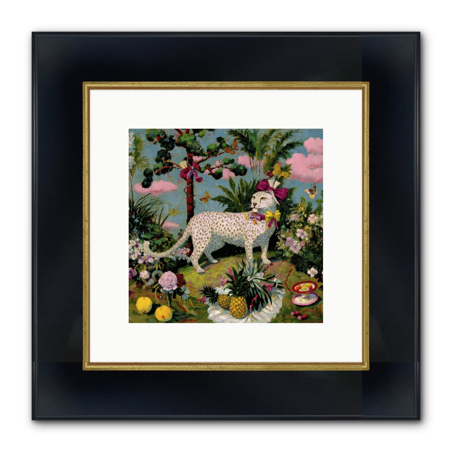 Echoes Of A Distant Song Framed Print - Wide Black w/Gold 10x10