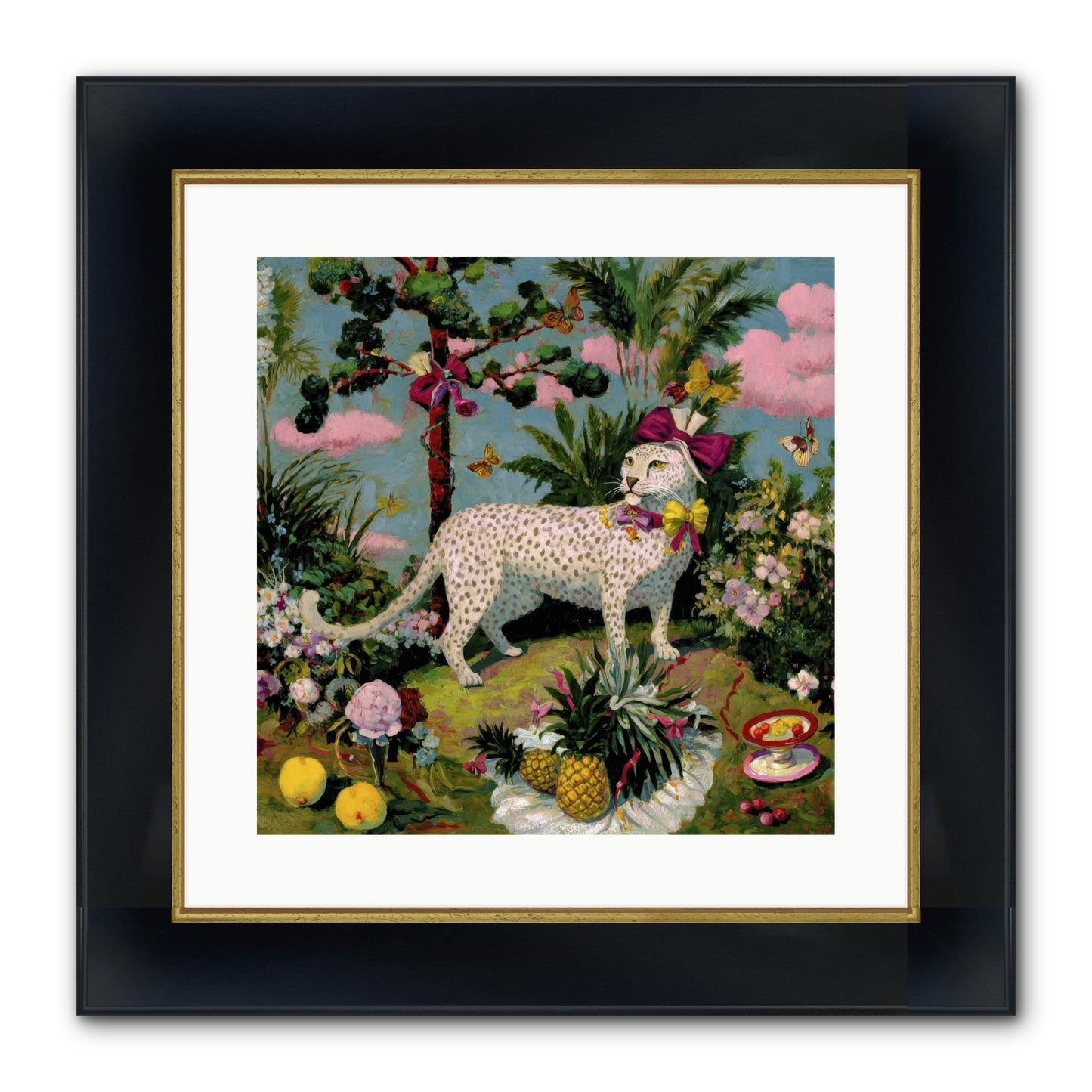 Echoes Of A Distant Song Framed Print - Wide Black w/Gold 16x16