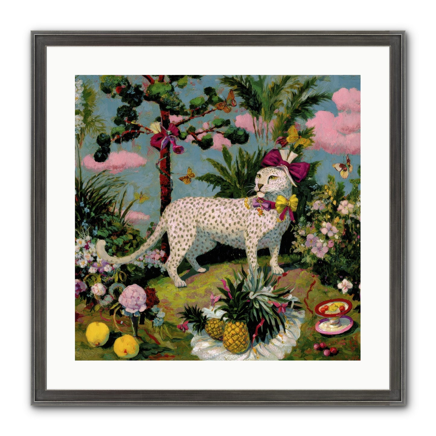 Echoes Of A Distant Song Framed Print - Slimwoods Black/Silver 20x20