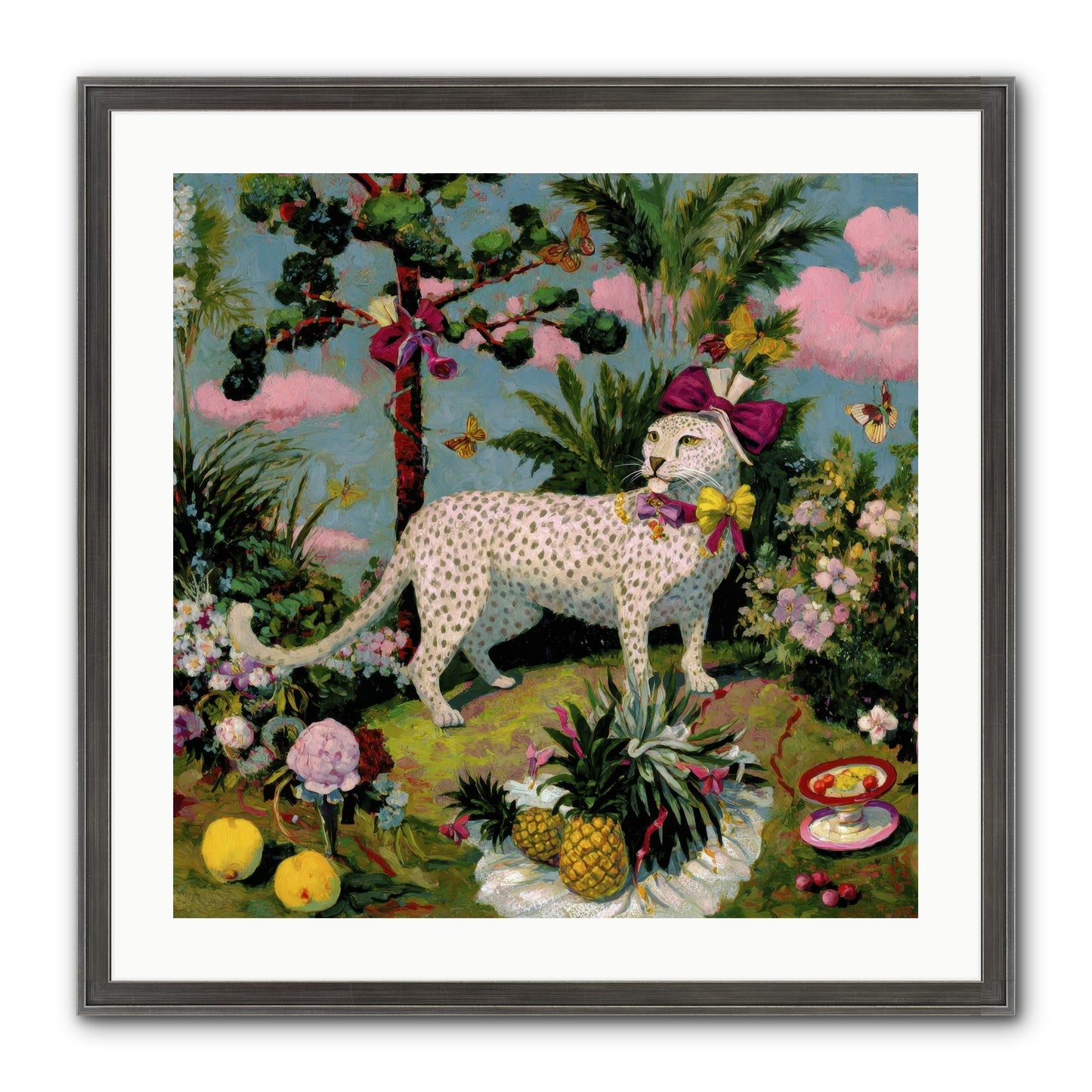 Echoes Of A Distant Song Framed Print - Slimwoods Black/Silver 24x24