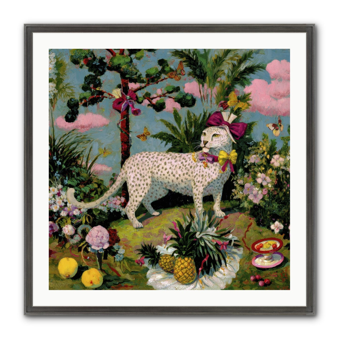 Echoes Of A Distant Song Framed Print - Slimwoods Black/Silver 30x30