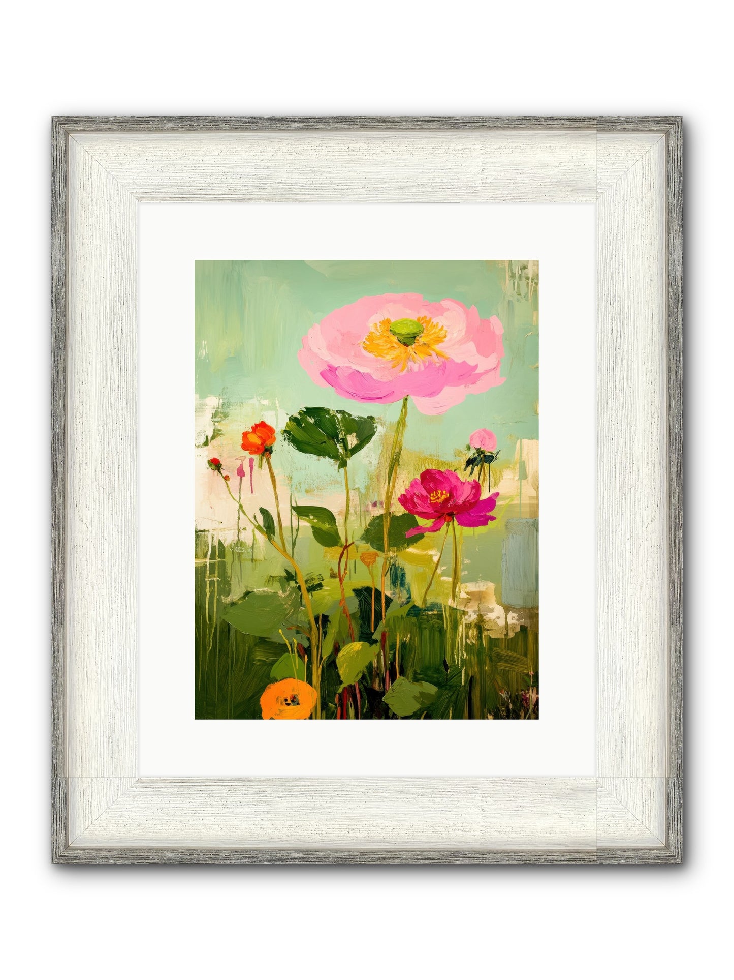 Eden's Renewal Framed Print - Driftwood White 12x16
