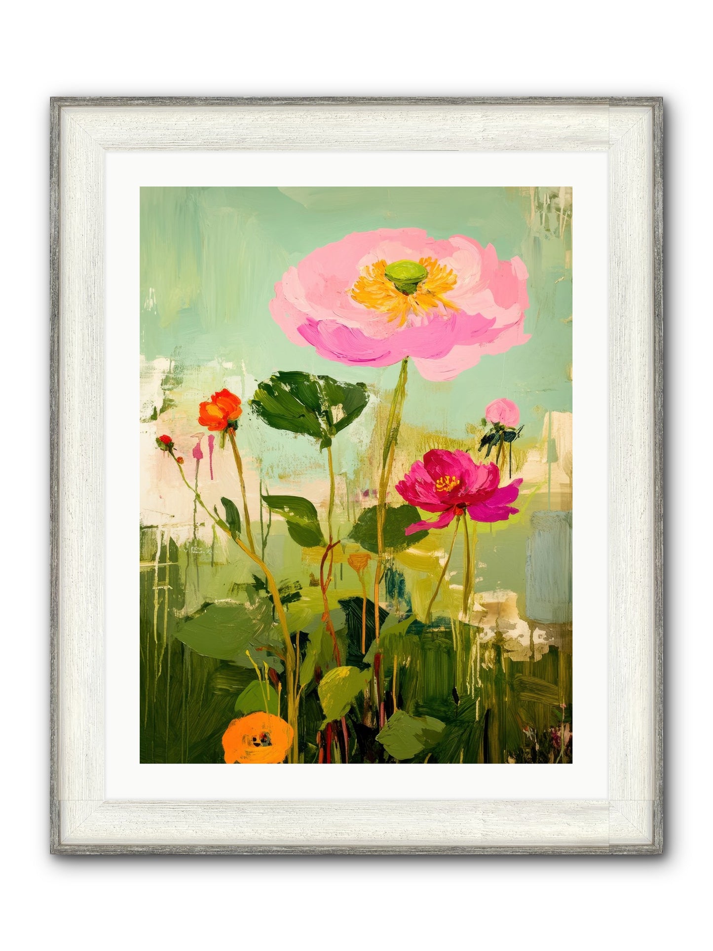 Eden's Renewal Framed Print - Driftwood White 24x32