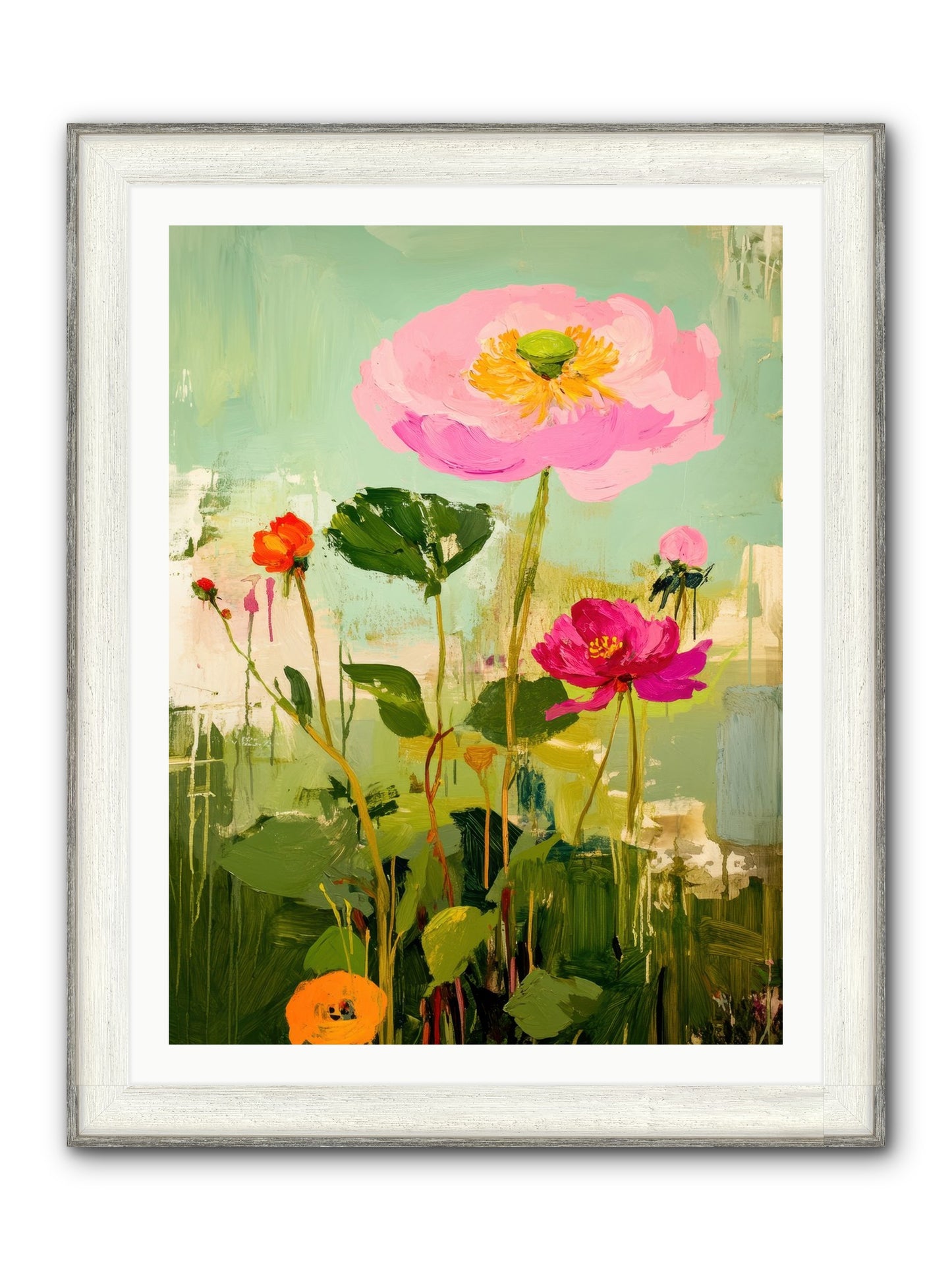 Eden's Renewal Framed Print - Driftwood White 30x40
