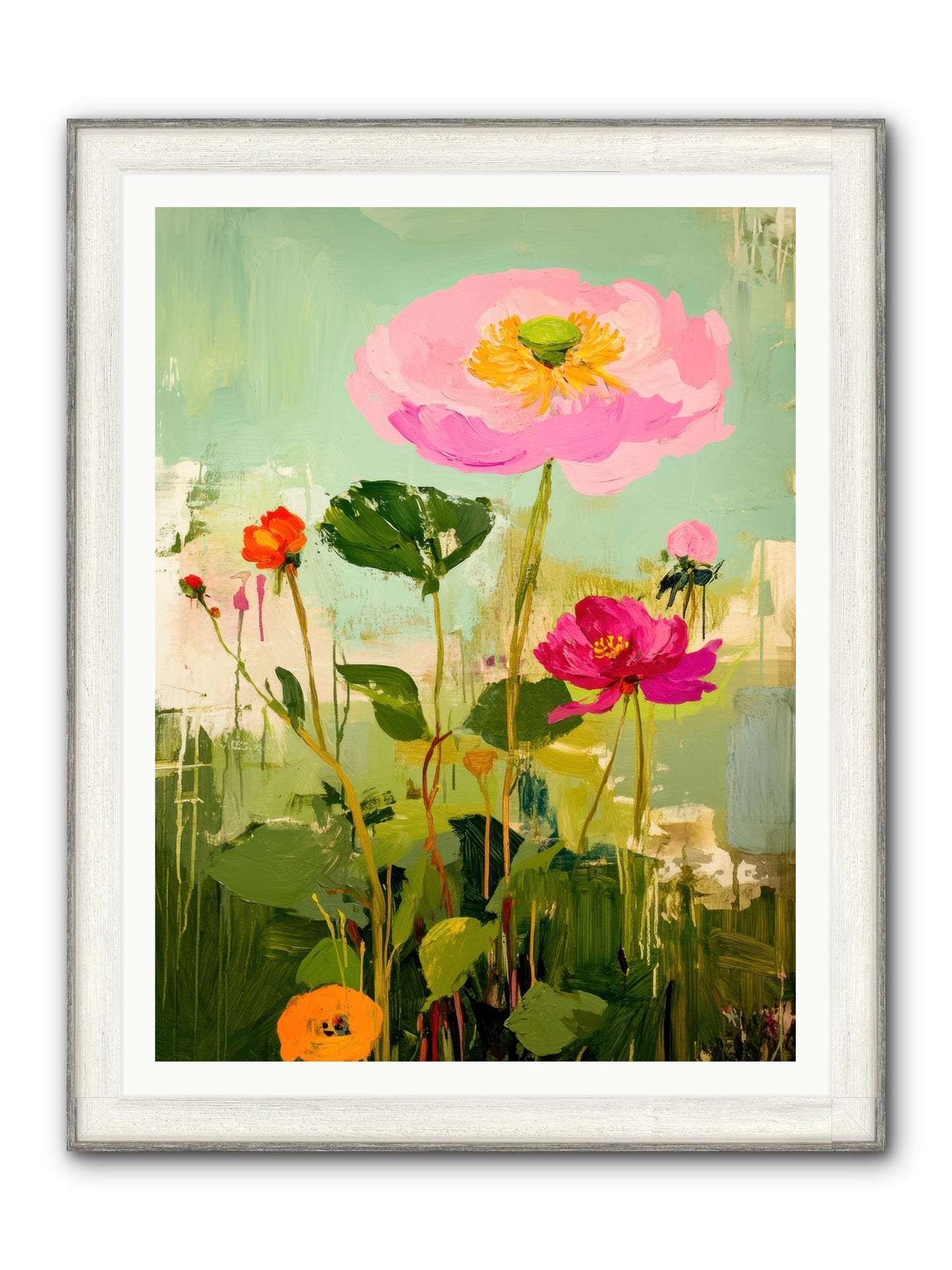 Eden's Renewal Framed Print - Driftwood White 36x48
