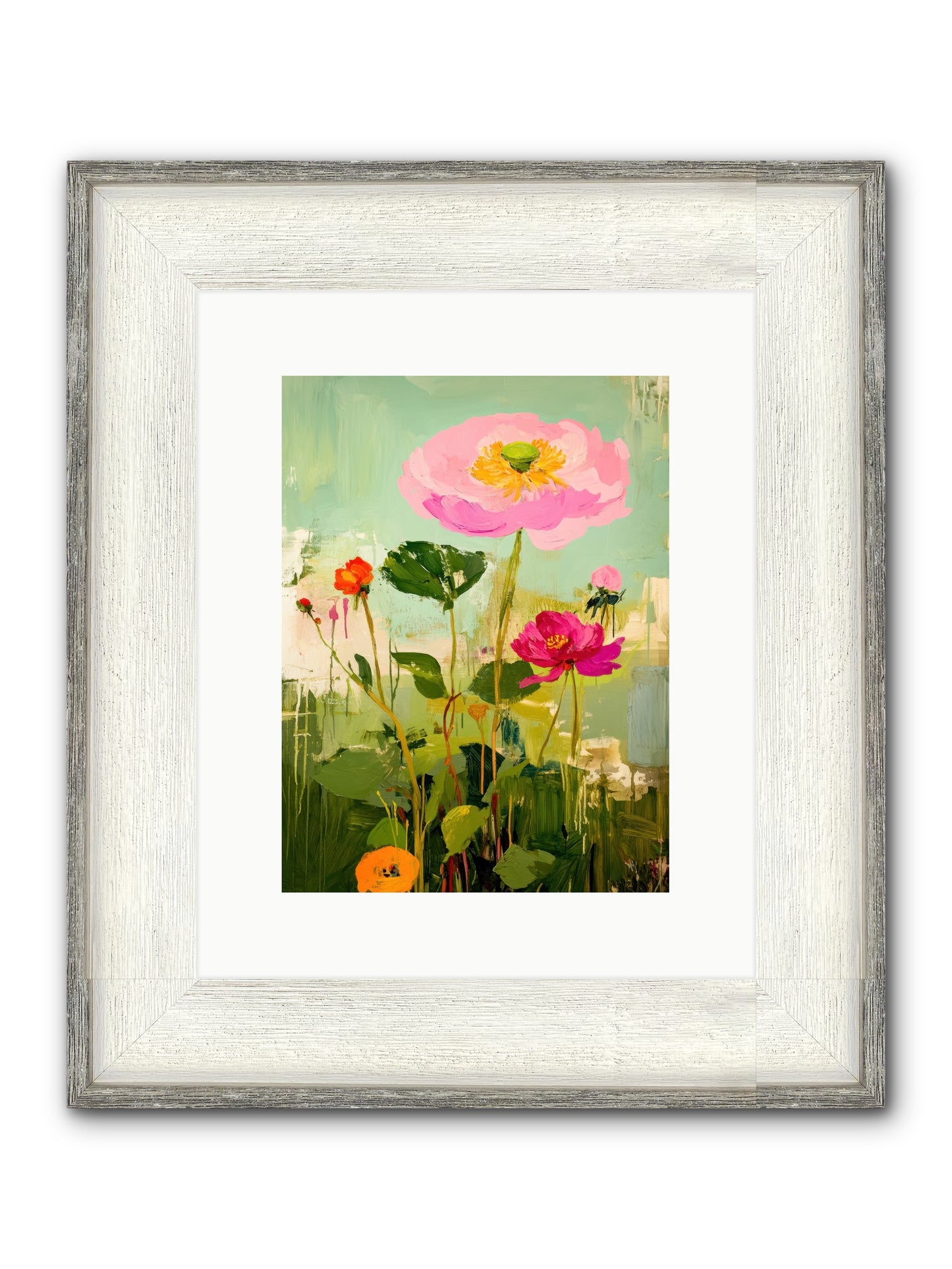 Eden's Renewal Framed Print - Driftwood White 9x12