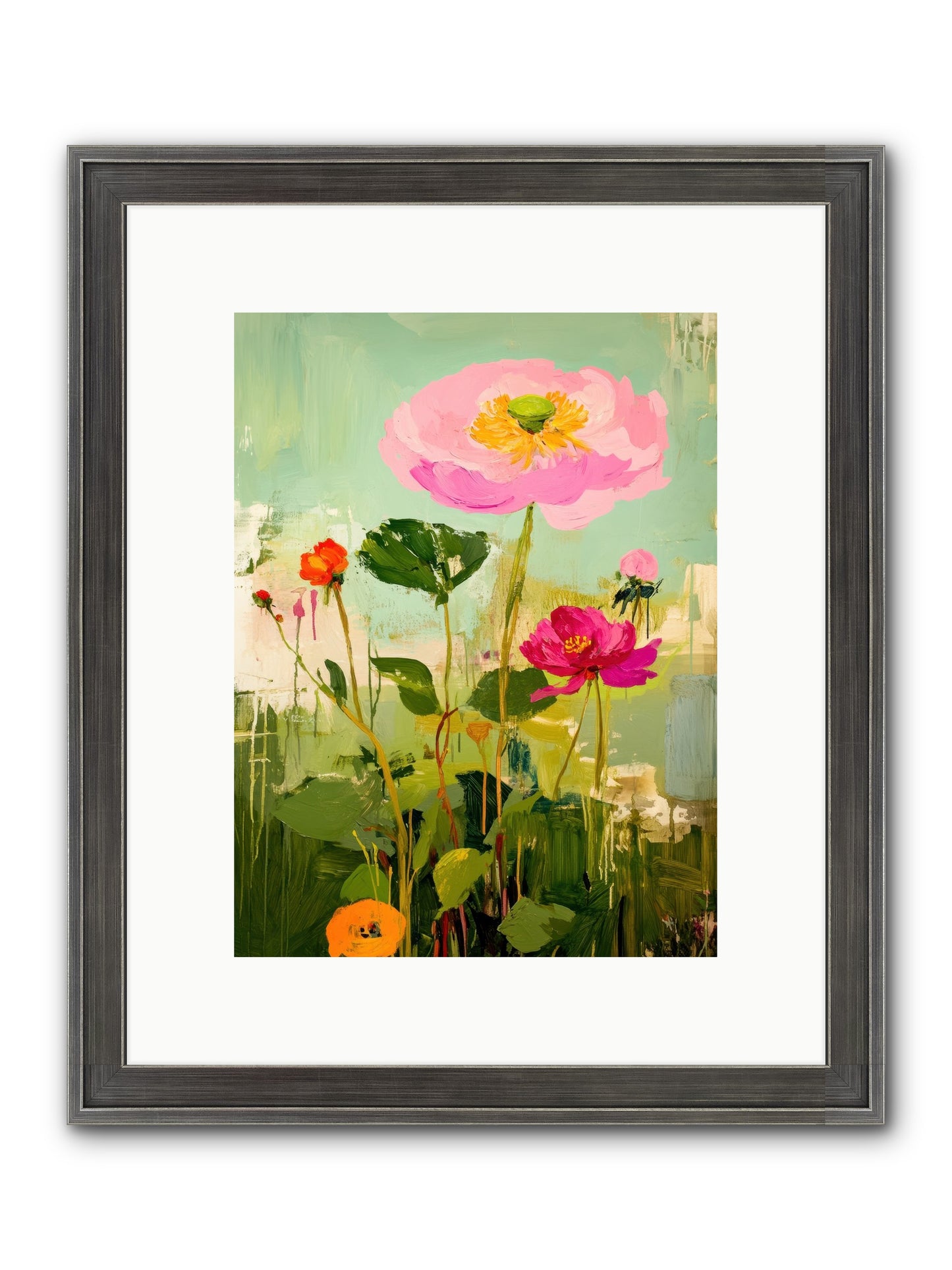 Eden's Renewal Framed Print - Slimwoods Black/Silver 9x12