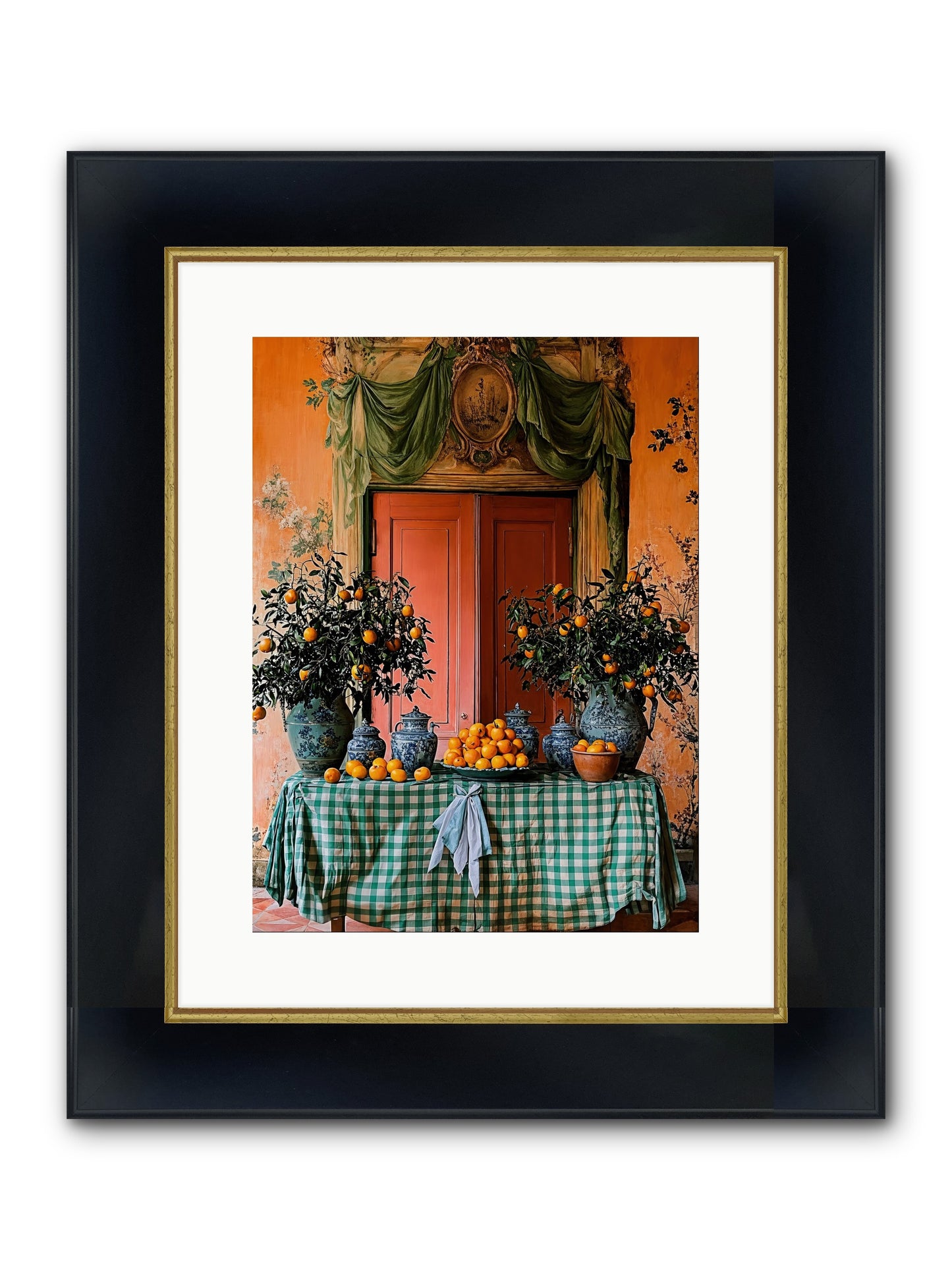 Eden's Sweet Chaos Framed Print - Wide Black w/Gold 12x16