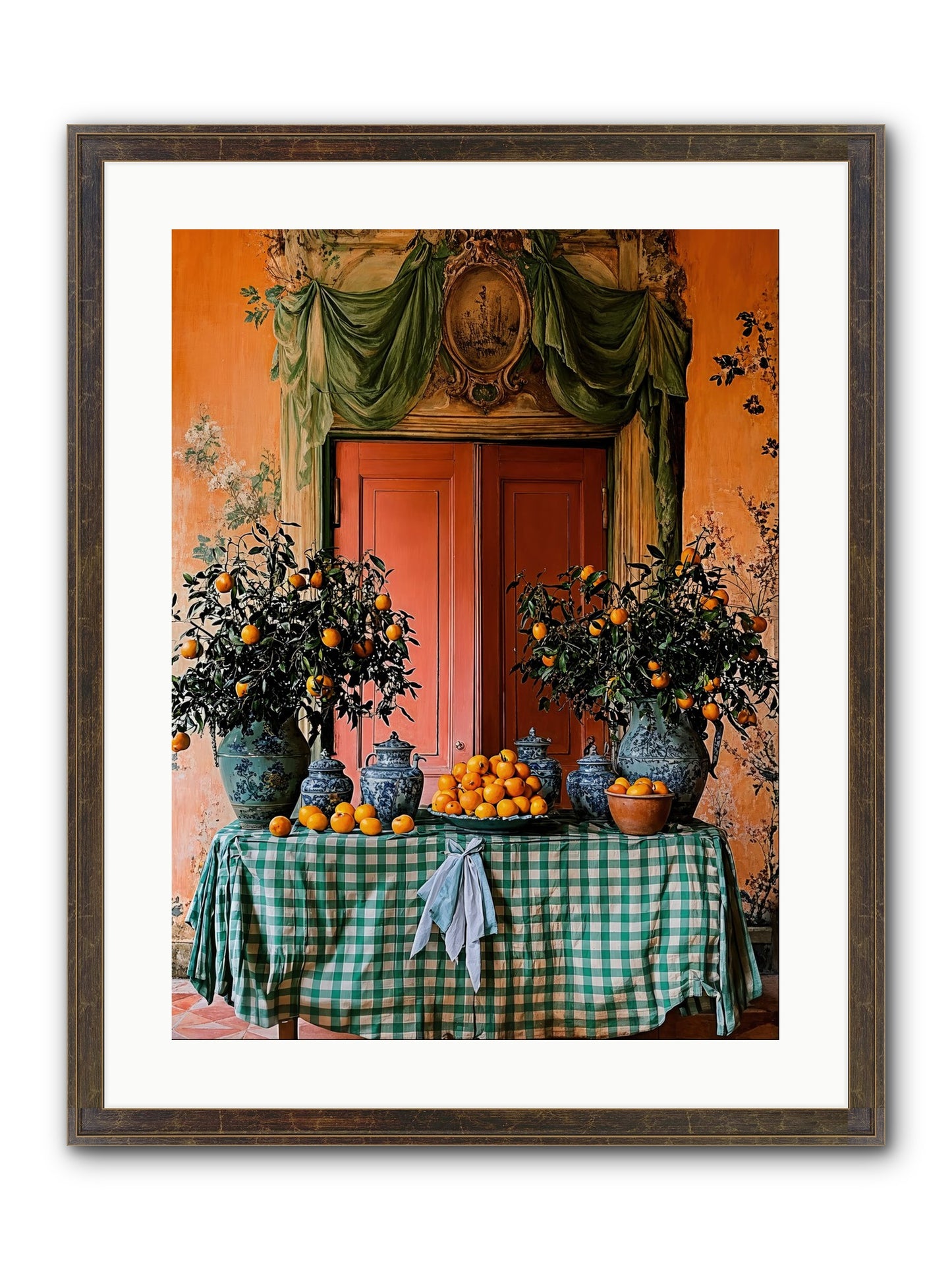 Eden's Sweet Chaos Framed Print - Slimwoods Black/Gold 18x24