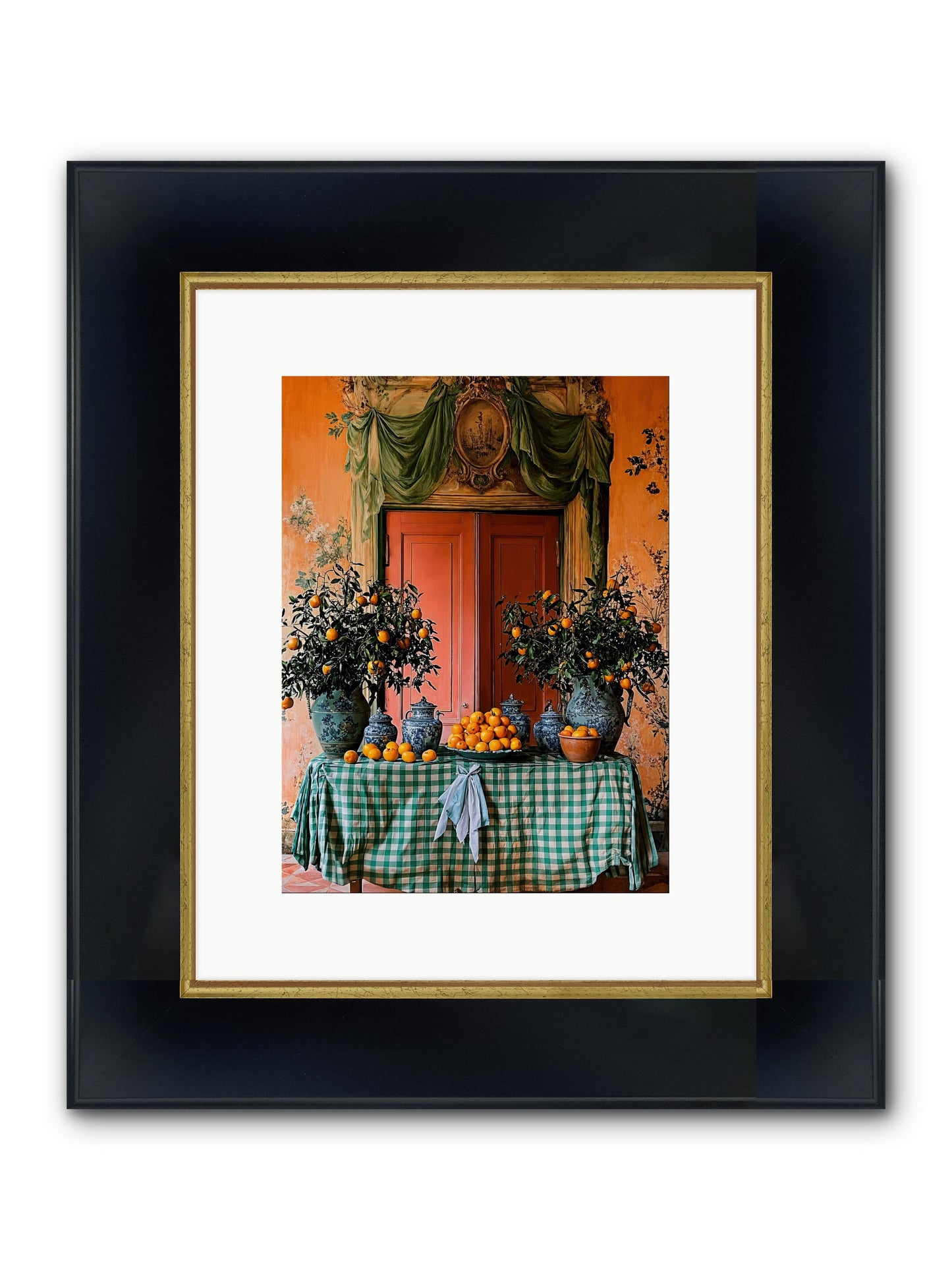 Eden's Sweet Chaos Framed Print - Wide Black w/Gold 9x12