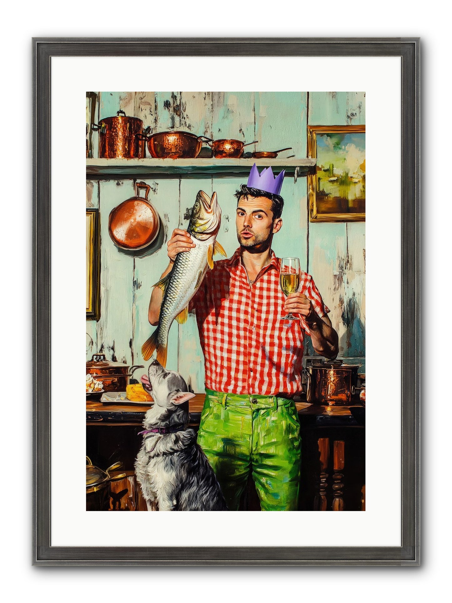Edge Of Salt & Glory Framed Print - Slimwoods Black/Silver 16x24