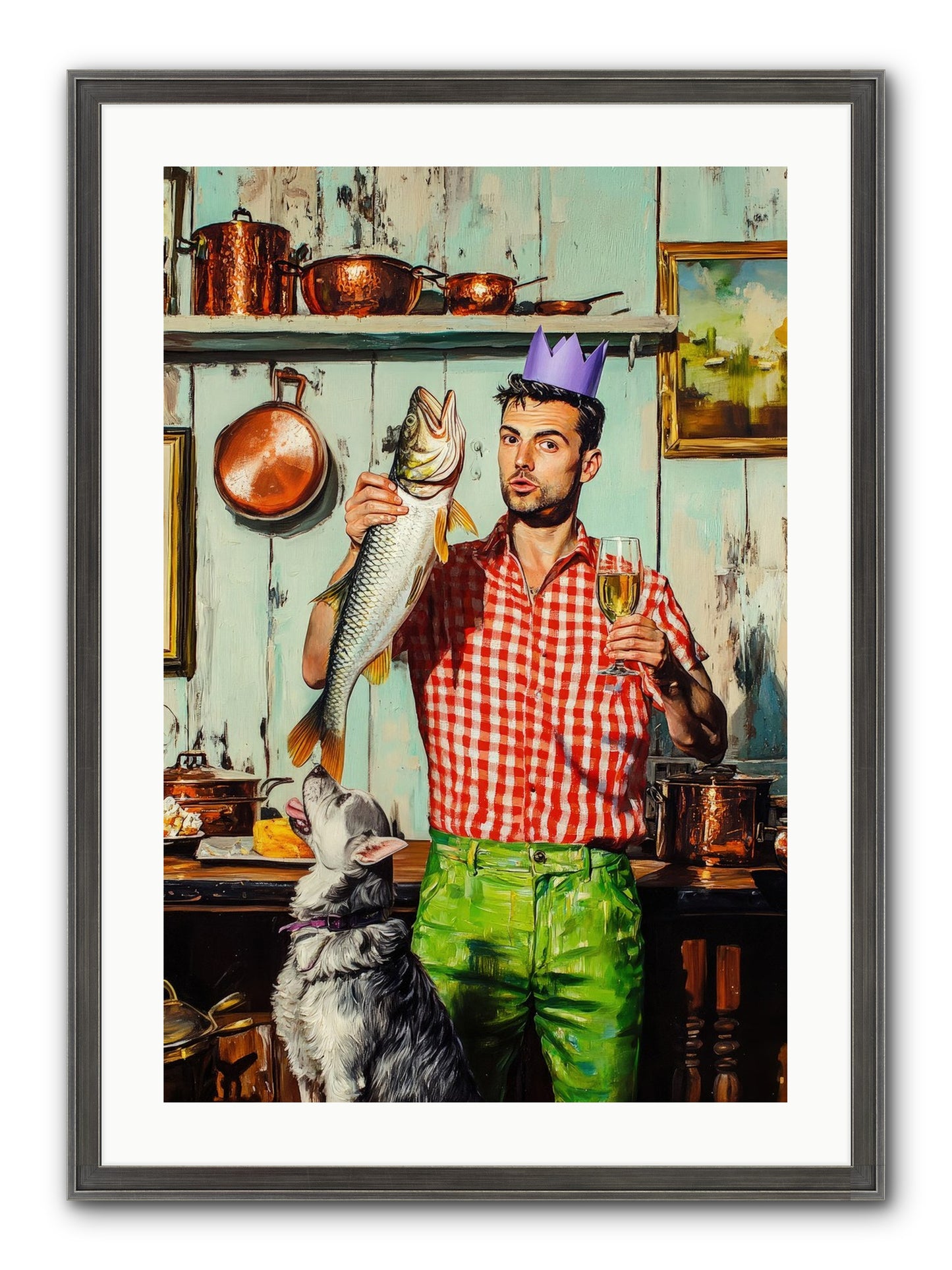 Edge Of Salt & Glory Framed Print - Slimwoods Black/Silver 20x30