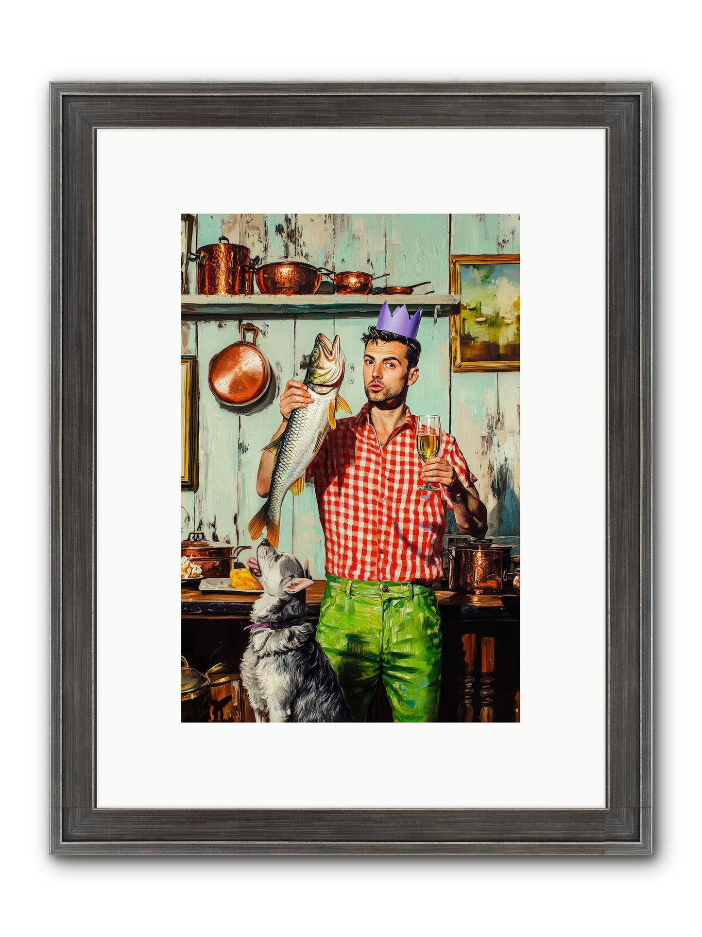 Edge Of Salt & Glory Framed Print - Slimwoods Black/Silver 8x12