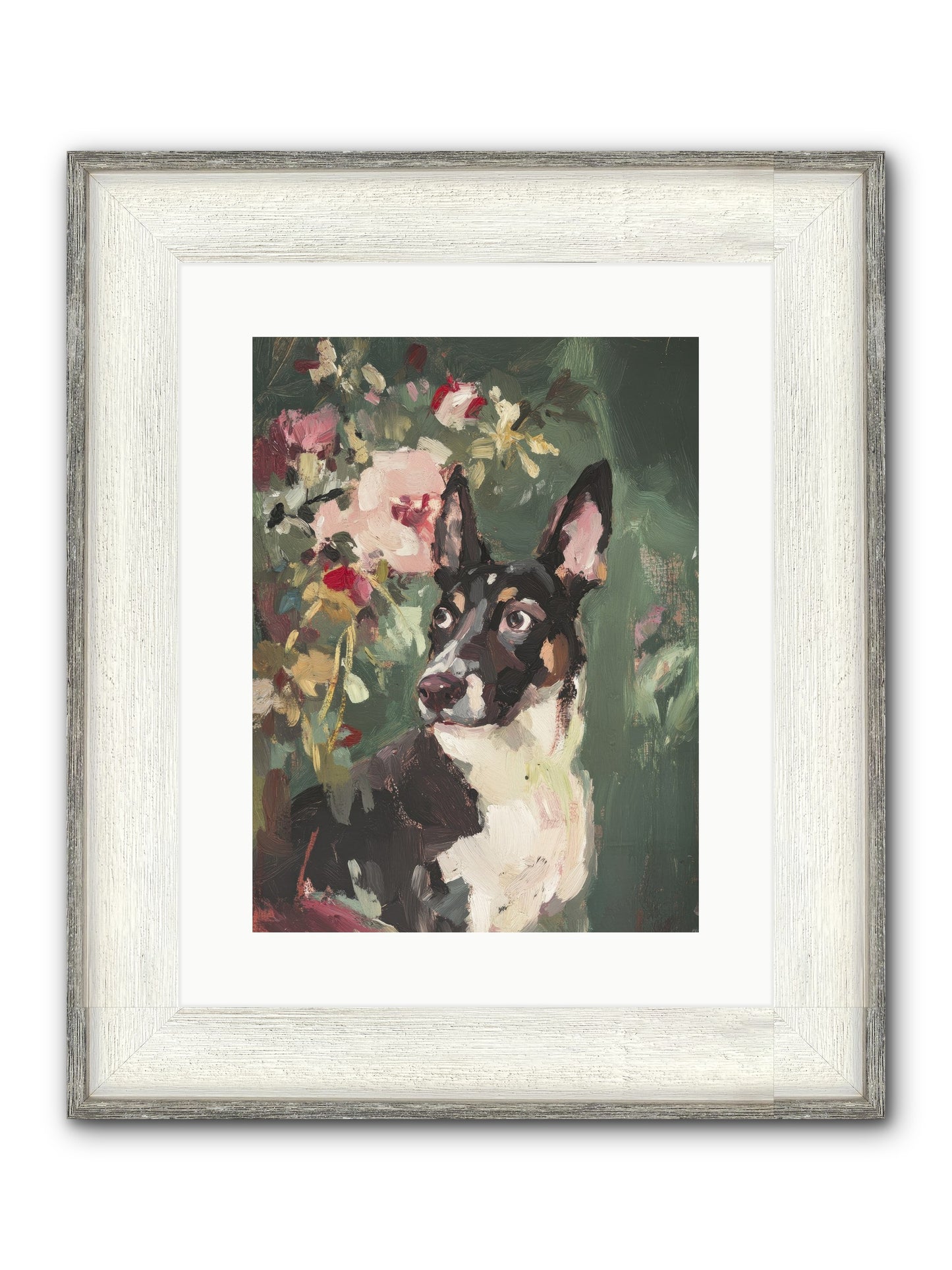 Elf Framed Print - Driftwood White 12x16
