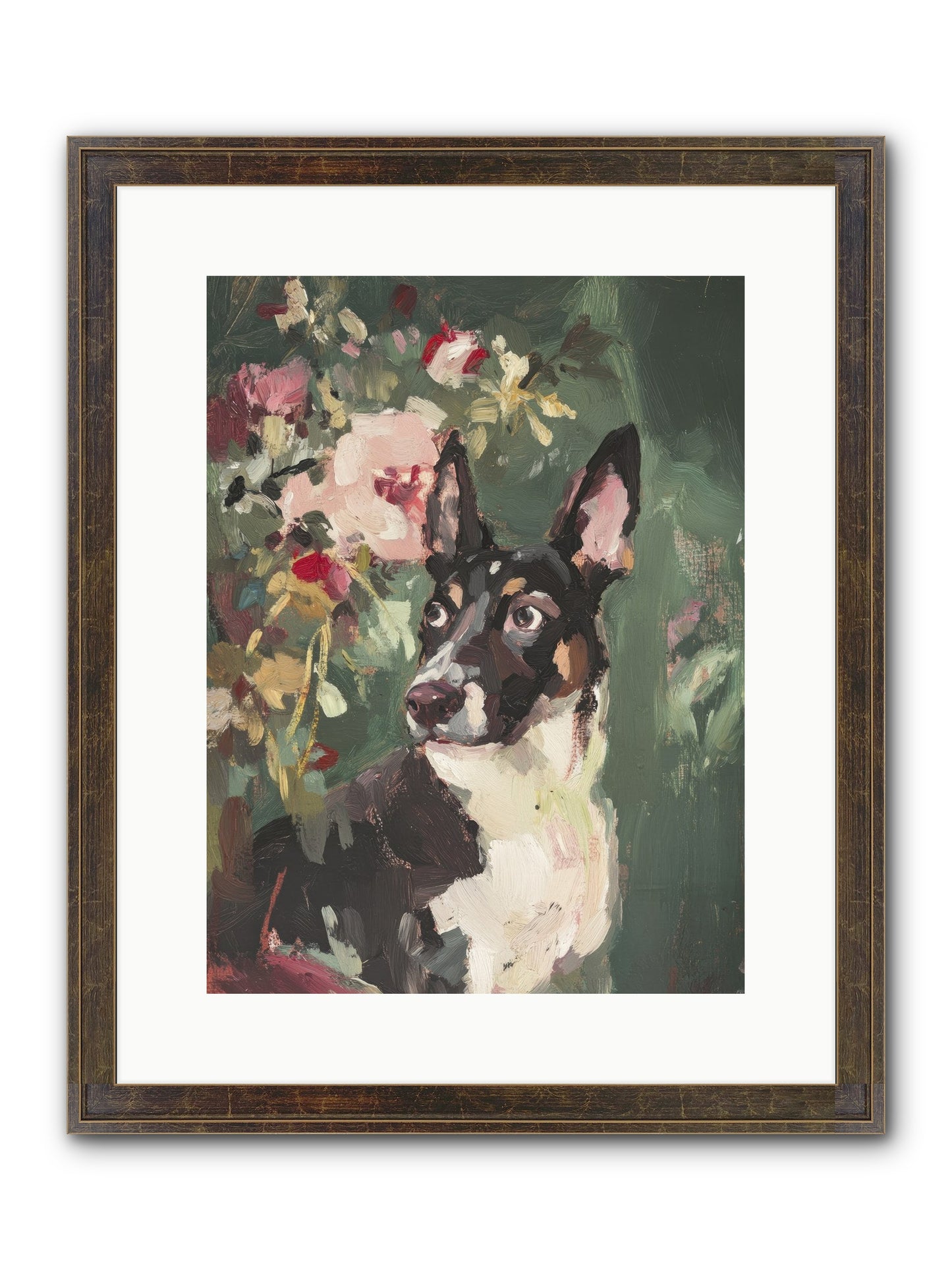 Elf Framed Print - Slimwoods Black/Gold 12x16