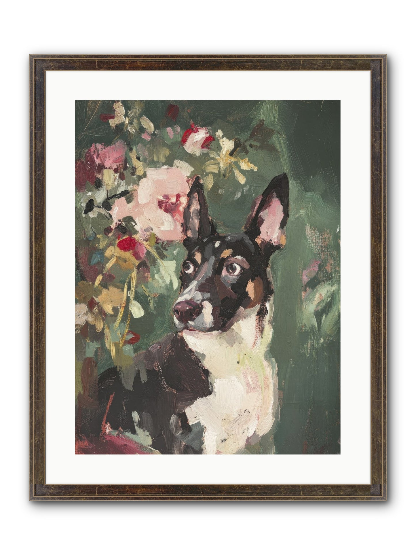 Elf Framed Print - Slimwoods Black/Gold 18x24