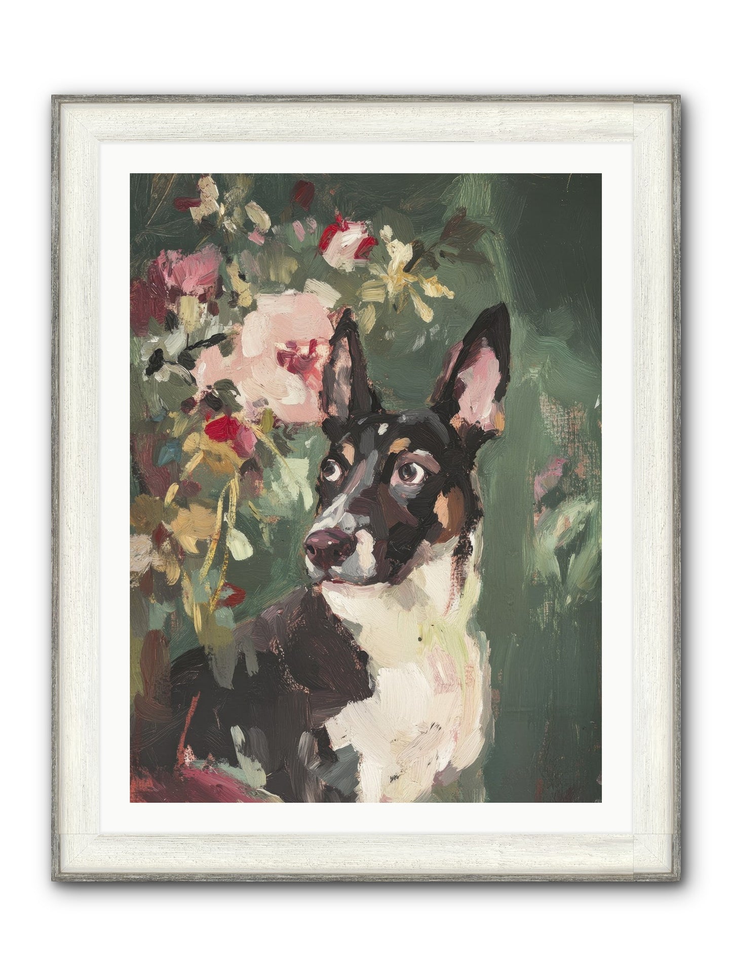 Elf Framed Print - Driftwood White 30x40