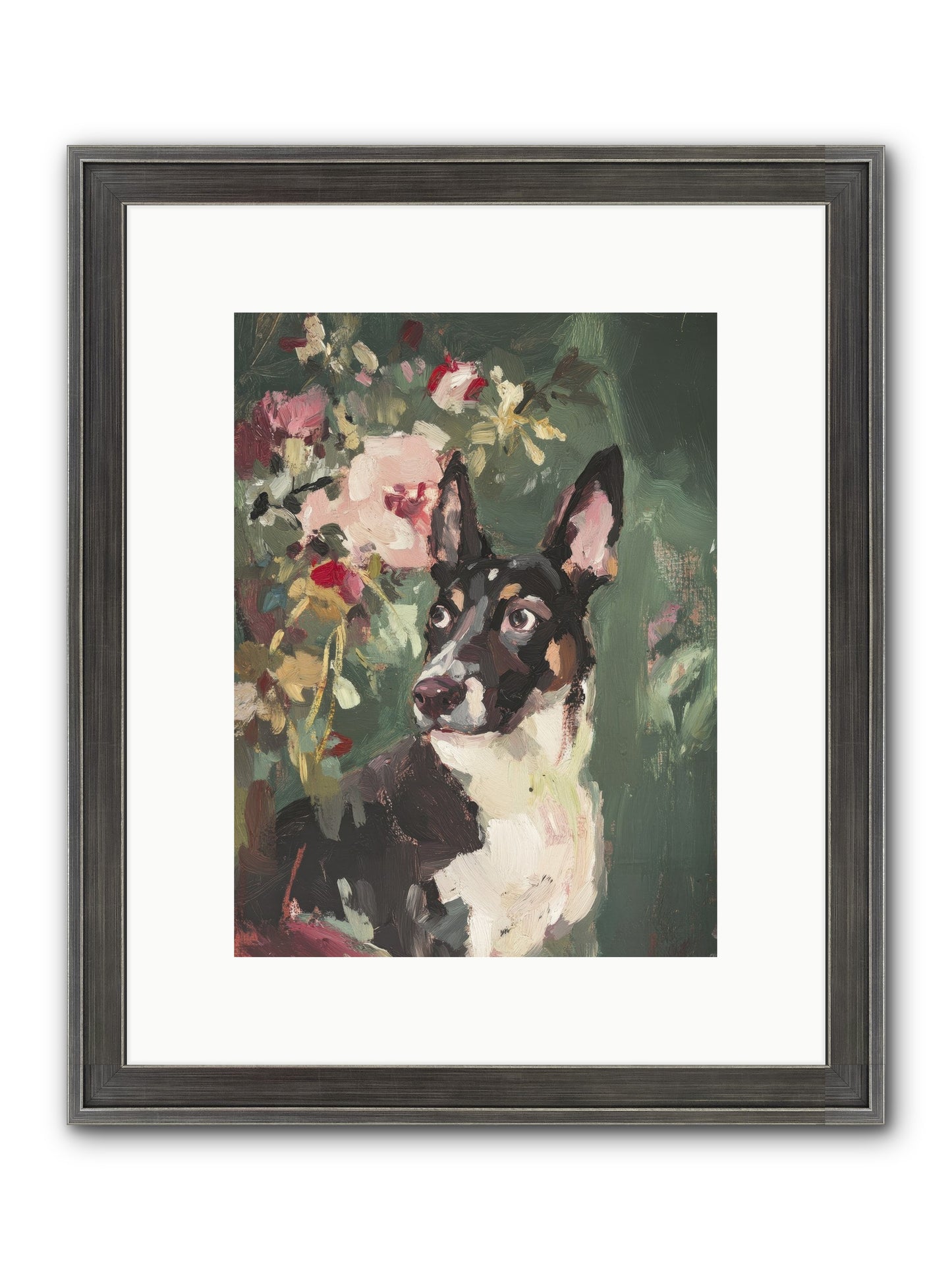 Elf Framed Print - Slimwoods Black/Silver 9x12