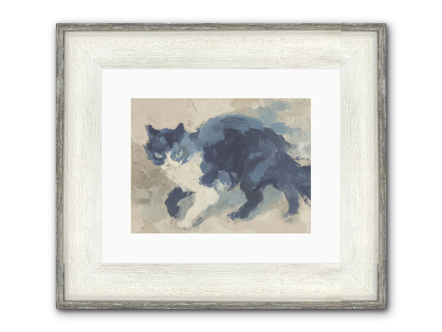 Eloquence In Motion Framed Print - Driftwood White 12x9
