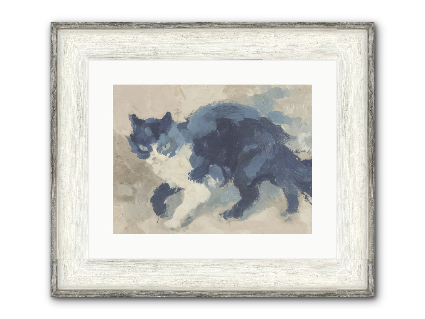 Eloquence In Motion Framed Print - Driftwood White 16x12