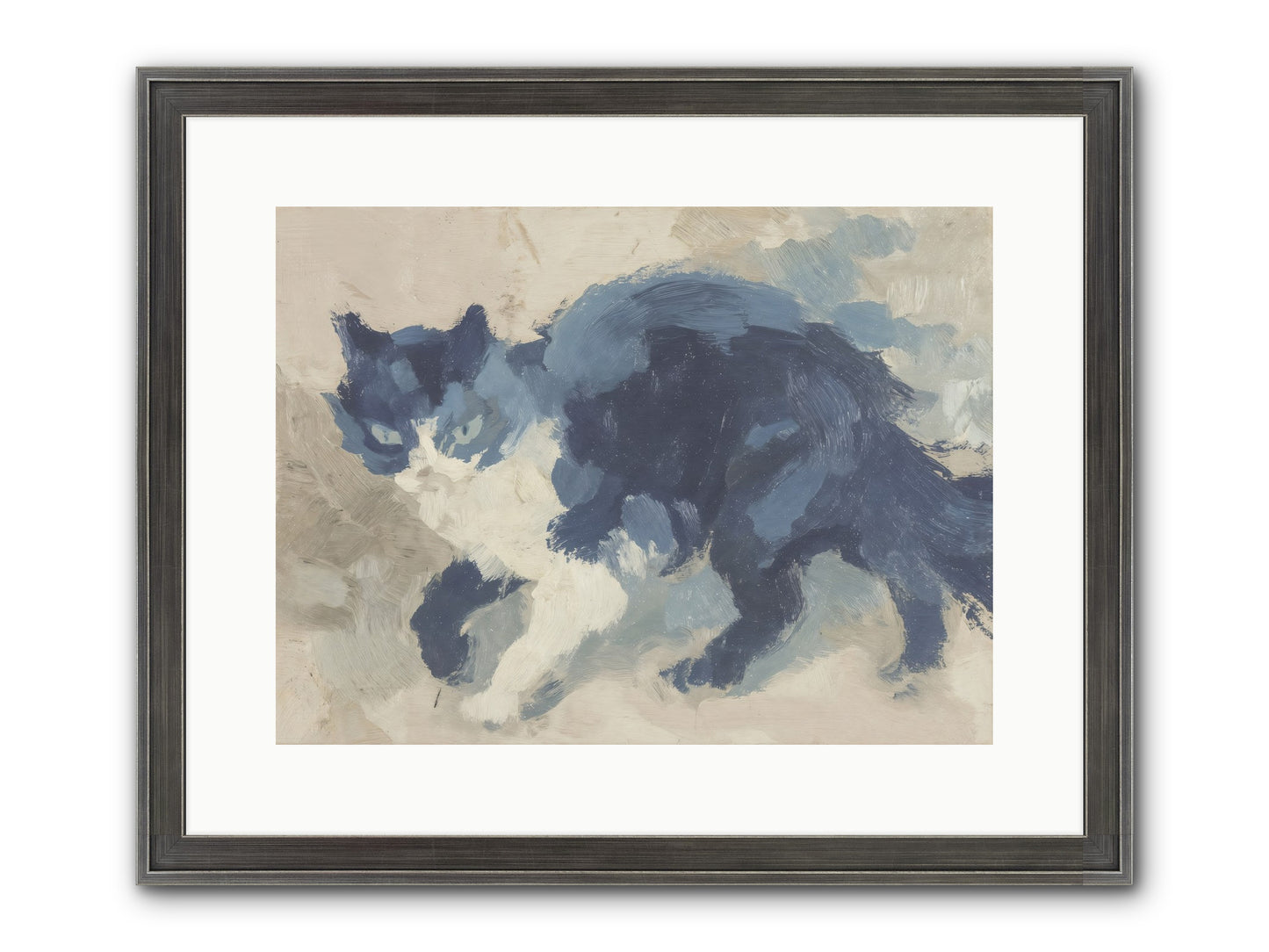 Eloquence In Motion Framed Print - Slimwoods Black/Silver 16x12