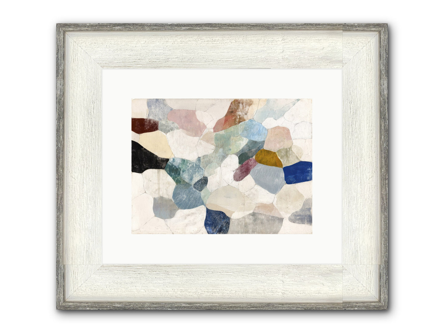Elysian Framed Print - Driftwood White 12x9