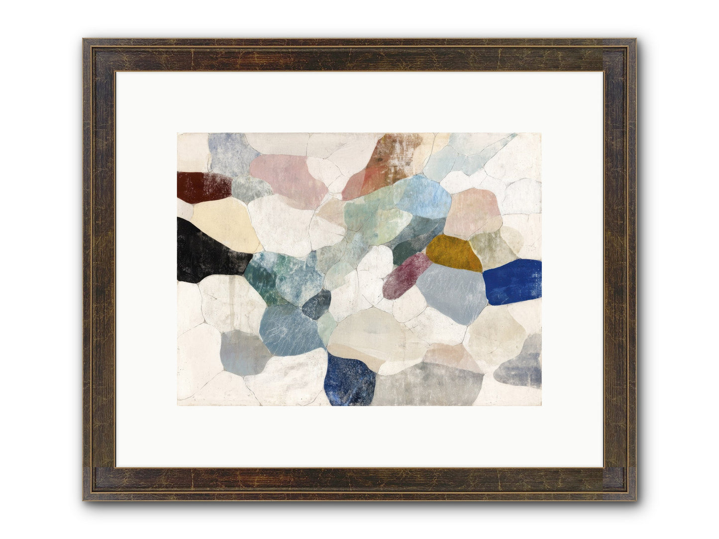 Elysian Framed Print - Slimwoods Black/Gold 12x9