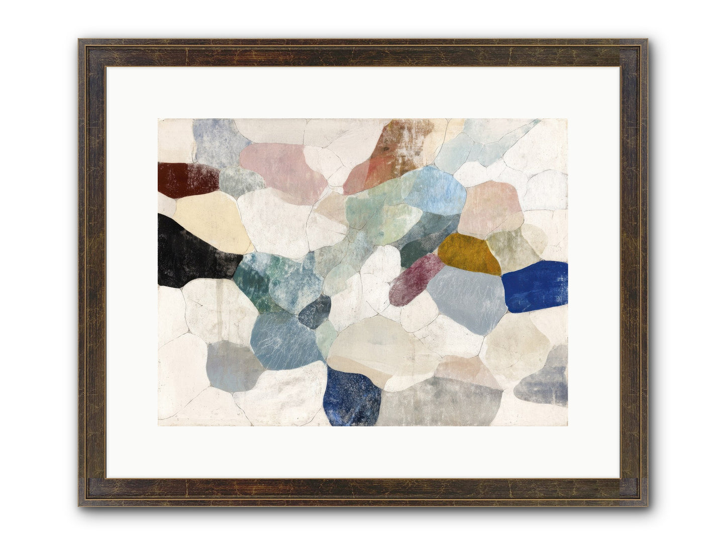 Elysian Framed Print - Slimwoods Black/Gold 16x12