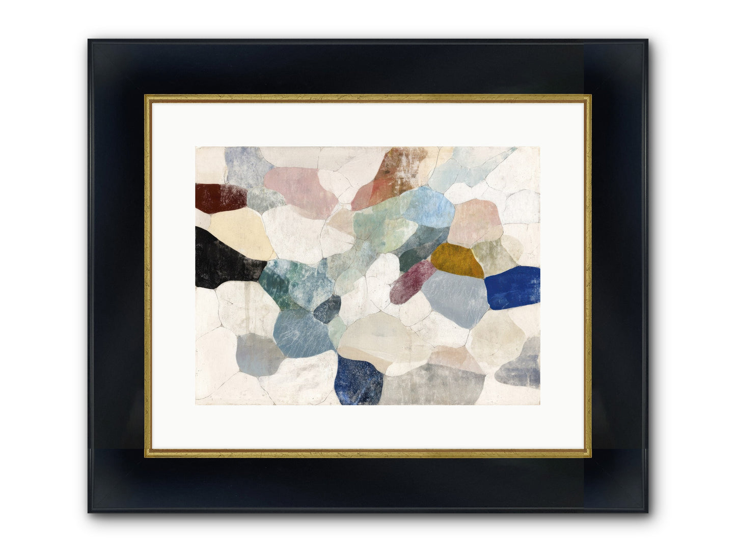 Elysian Framed Print - Wide Black w/Gold 16x12