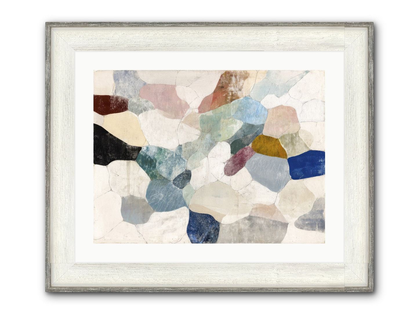 Elysian Framed Print - Driftwood White 24x18