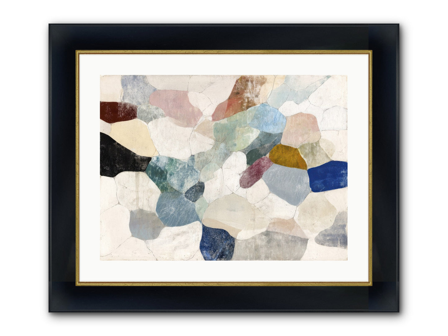 Elysian Framed Print - Wide Black w/Gold 24x18