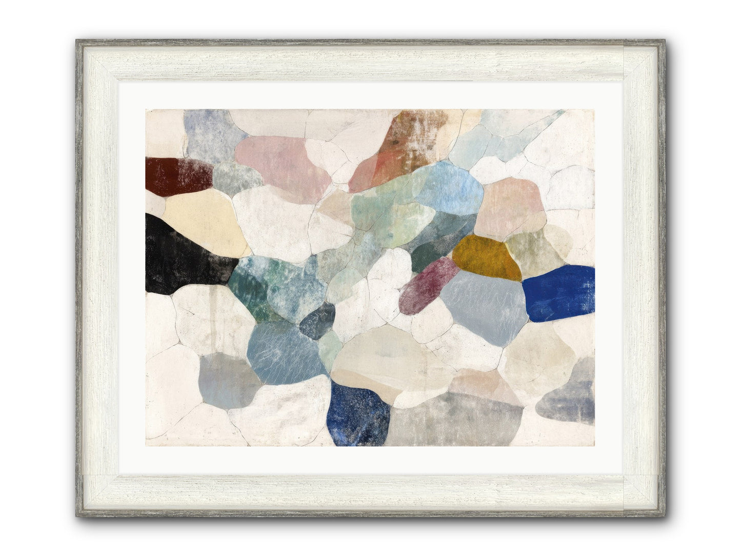 Elysian Framed Print - Driftwood White 32x24