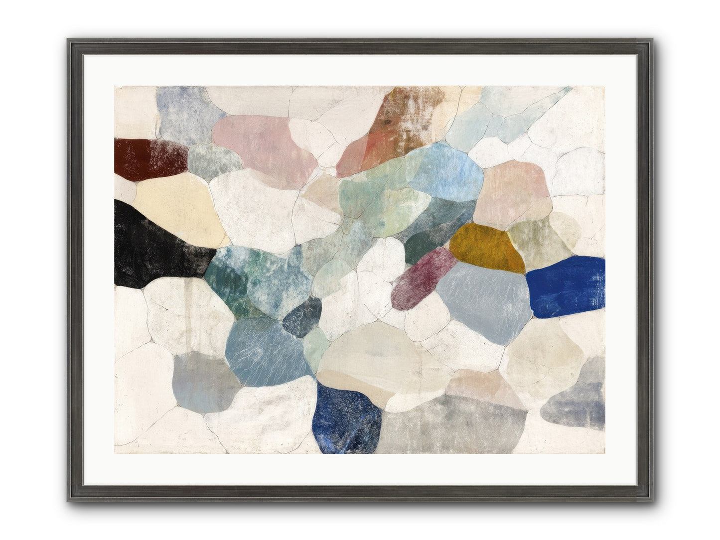 Elysian Framed Print - Slimwoods Black/Silver 32x24