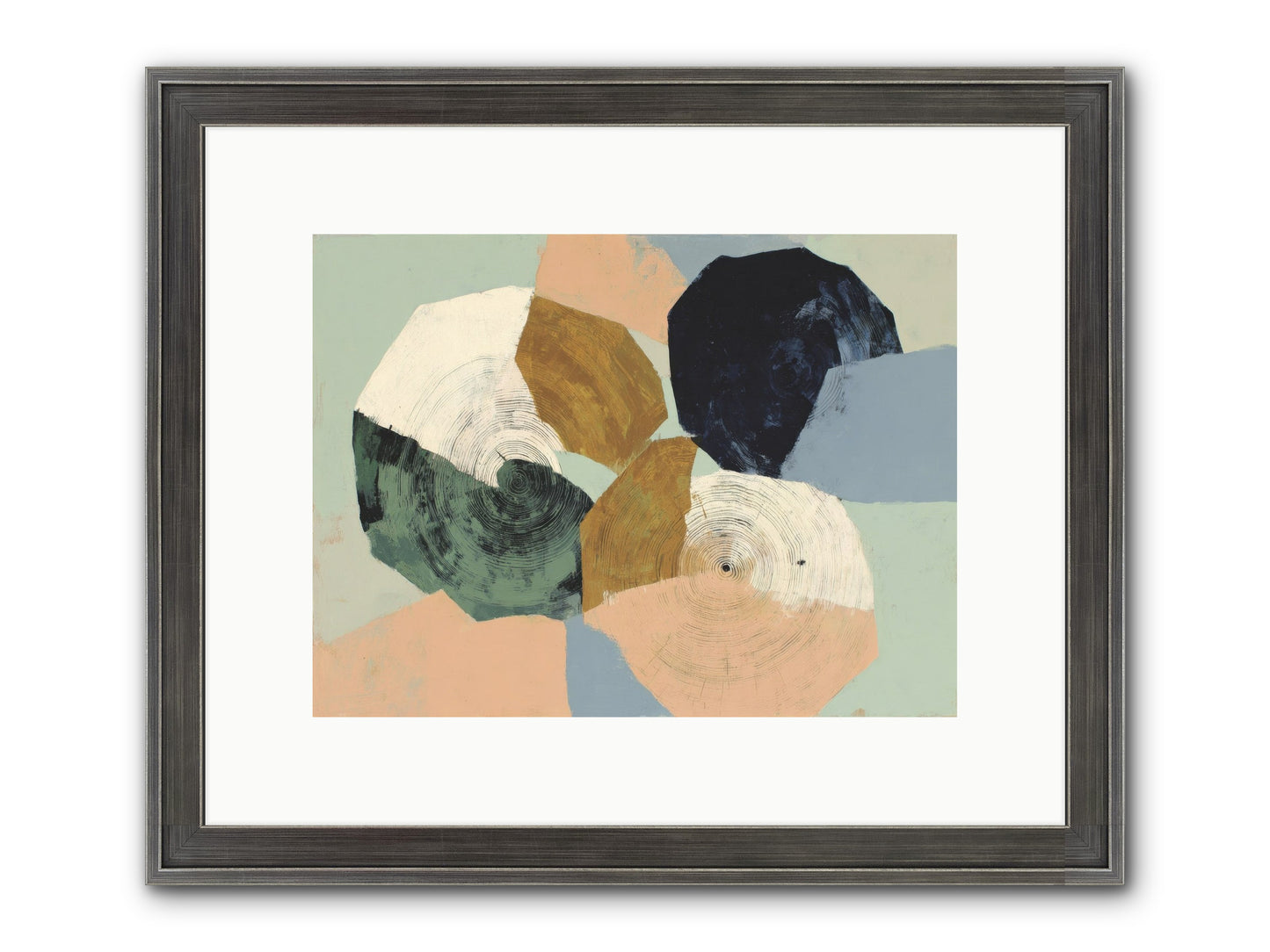 Ember Framed Print - Slimwoods Black/Silver 12x9