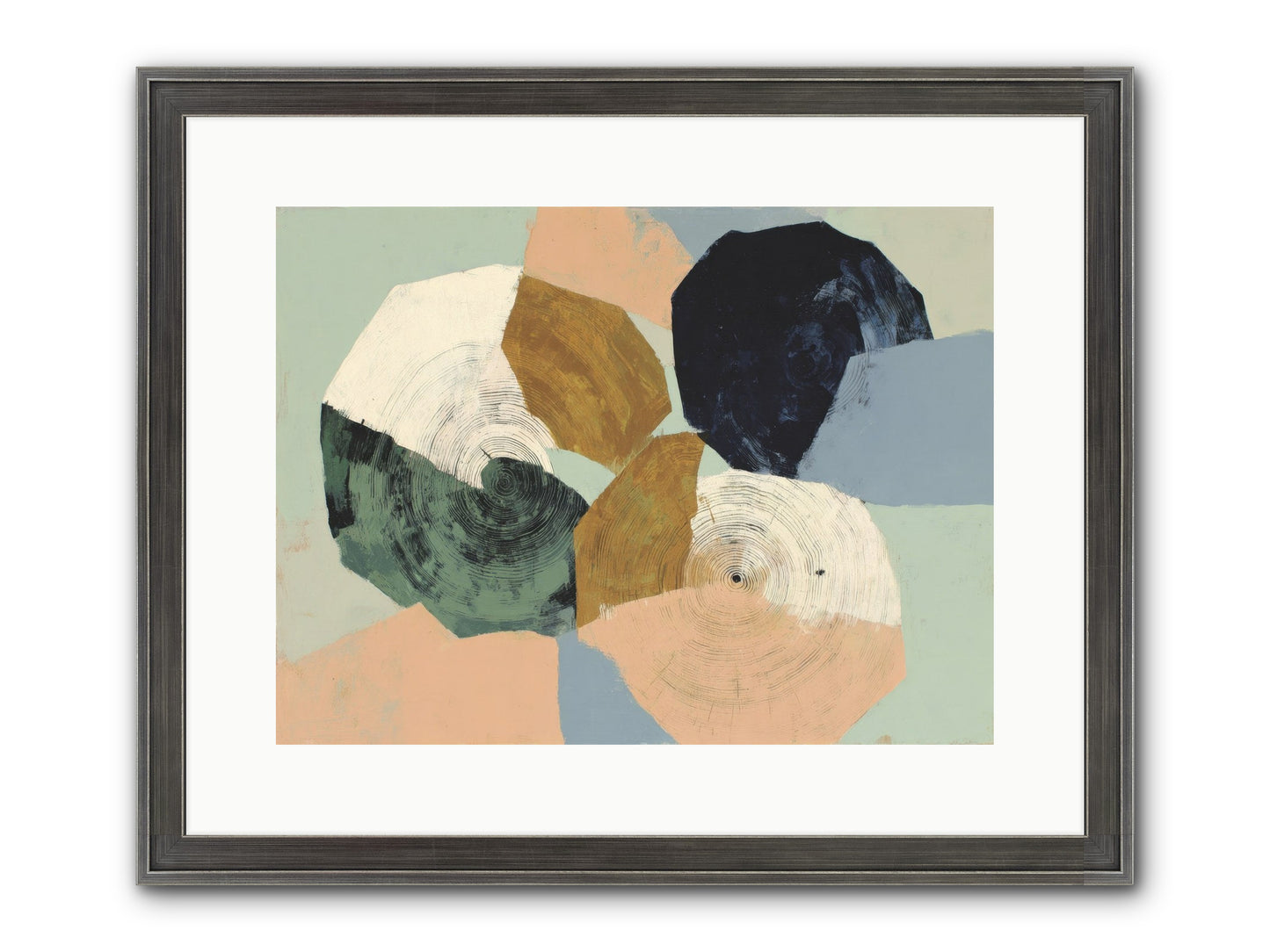 Ember Framed Print - Slimwoods Black/Silver 16x12