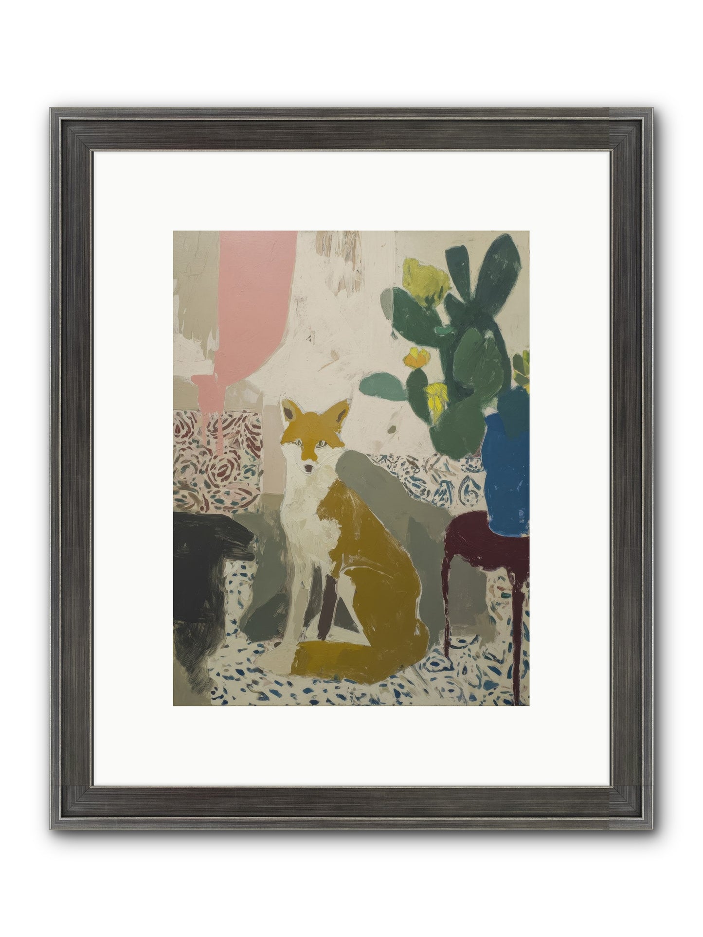 Emperor Framed Print - Slimwoods Black/Silver 9x12