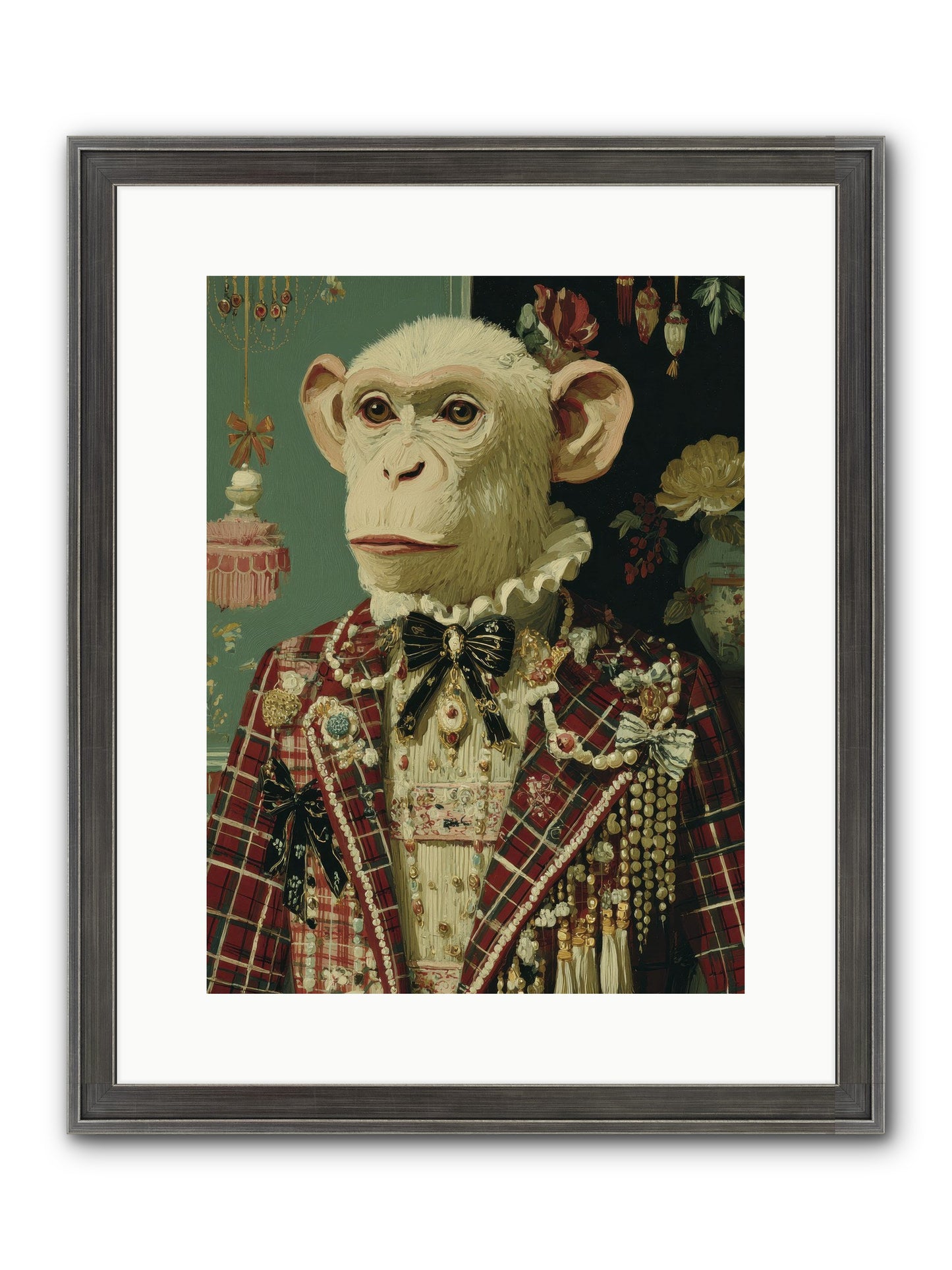 Enamored Traditions No.1 Framed Print - Slimwoods Black/Silver 12x16