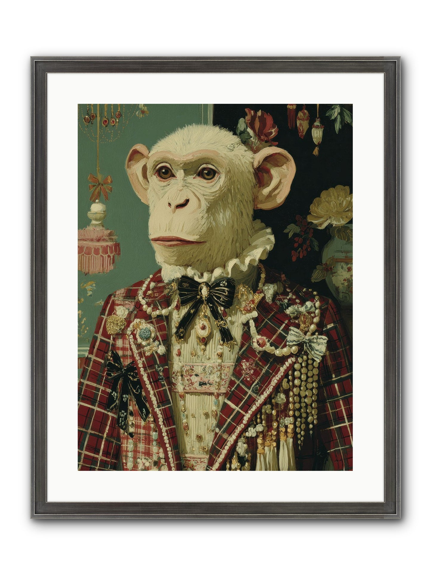 Enamored Traditions No.1 Framed Print - Slimwoods Black/Silver 18x24