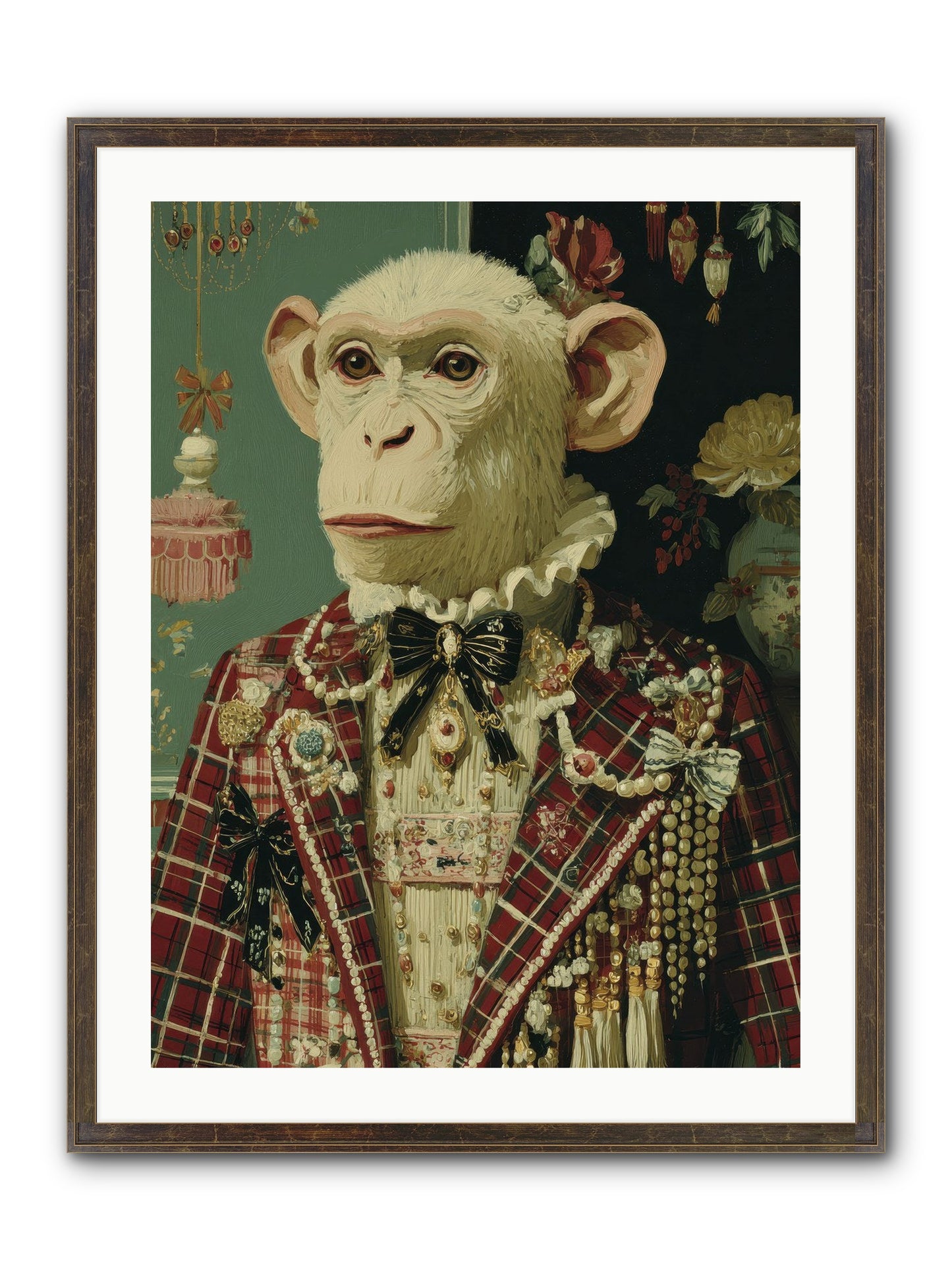Enamored Traditions No.1 Framed Print - Slimwoods Black/Gold 24x32