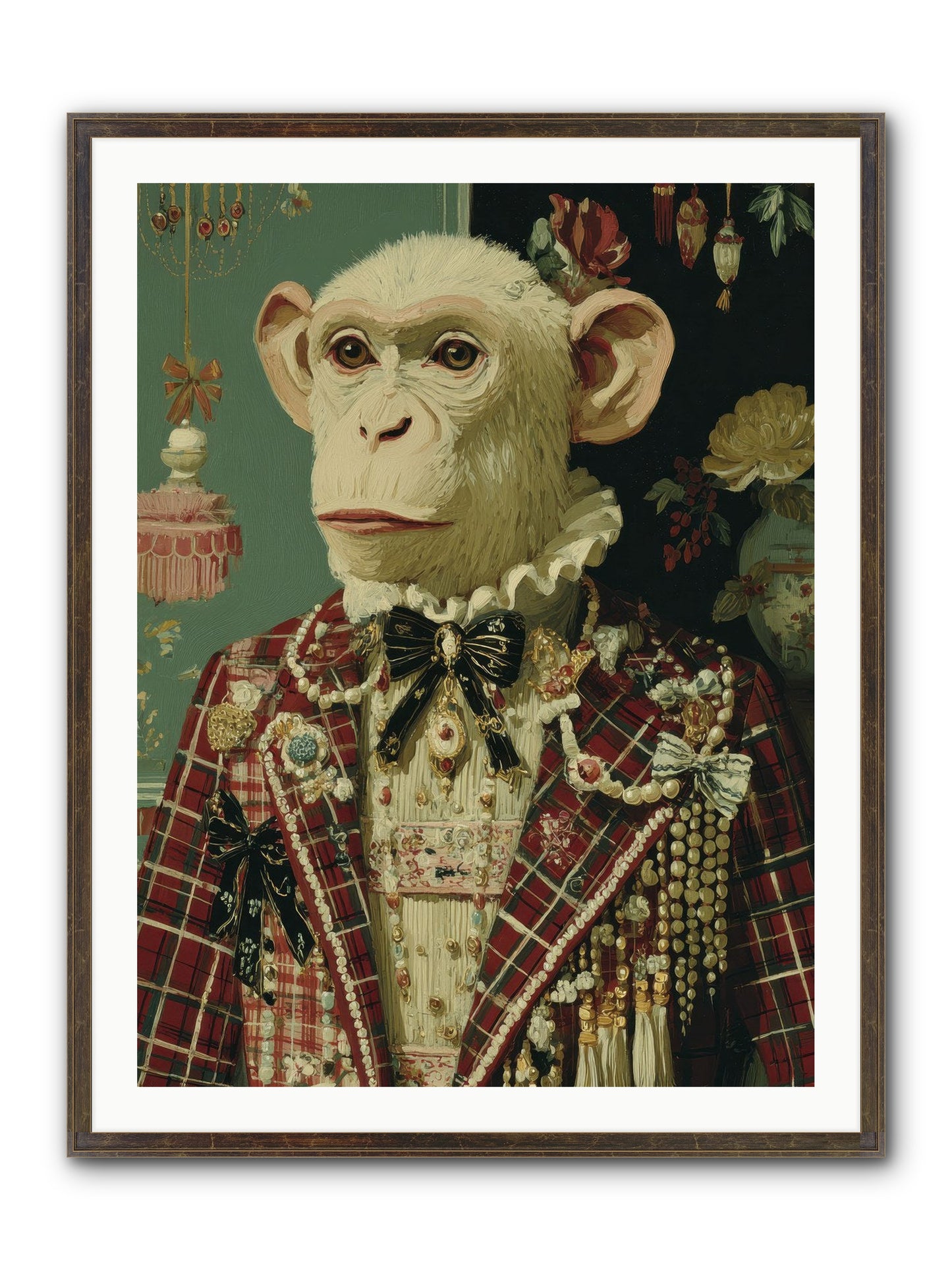 Enamored Traditions No.1 Framed Print - Slimwoods Black/Gold 30x40