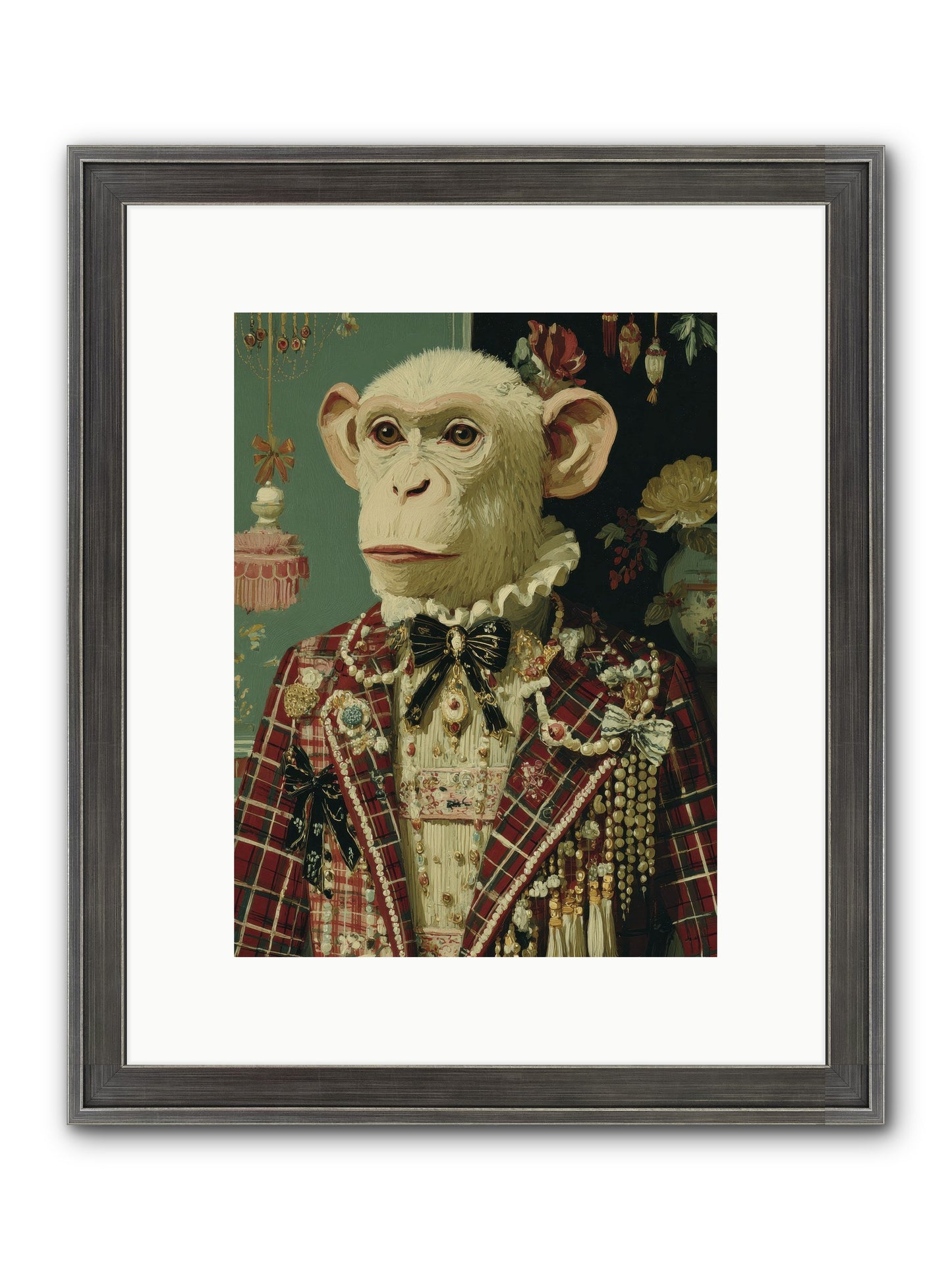 Enamored Traditions No.1 Framed Print - Slimwoods Black/Silver 9x12