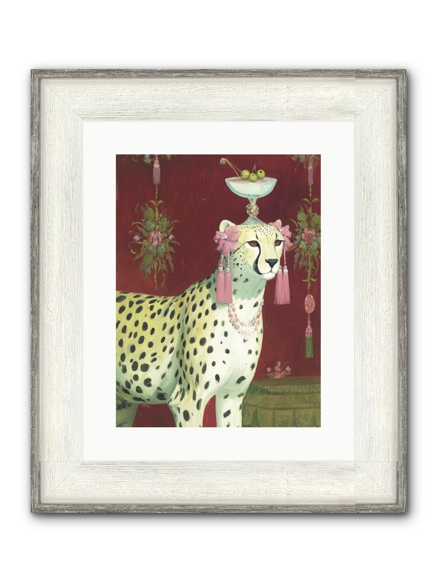 Enchanted Procession Framed Print - Driftwood White 12x16