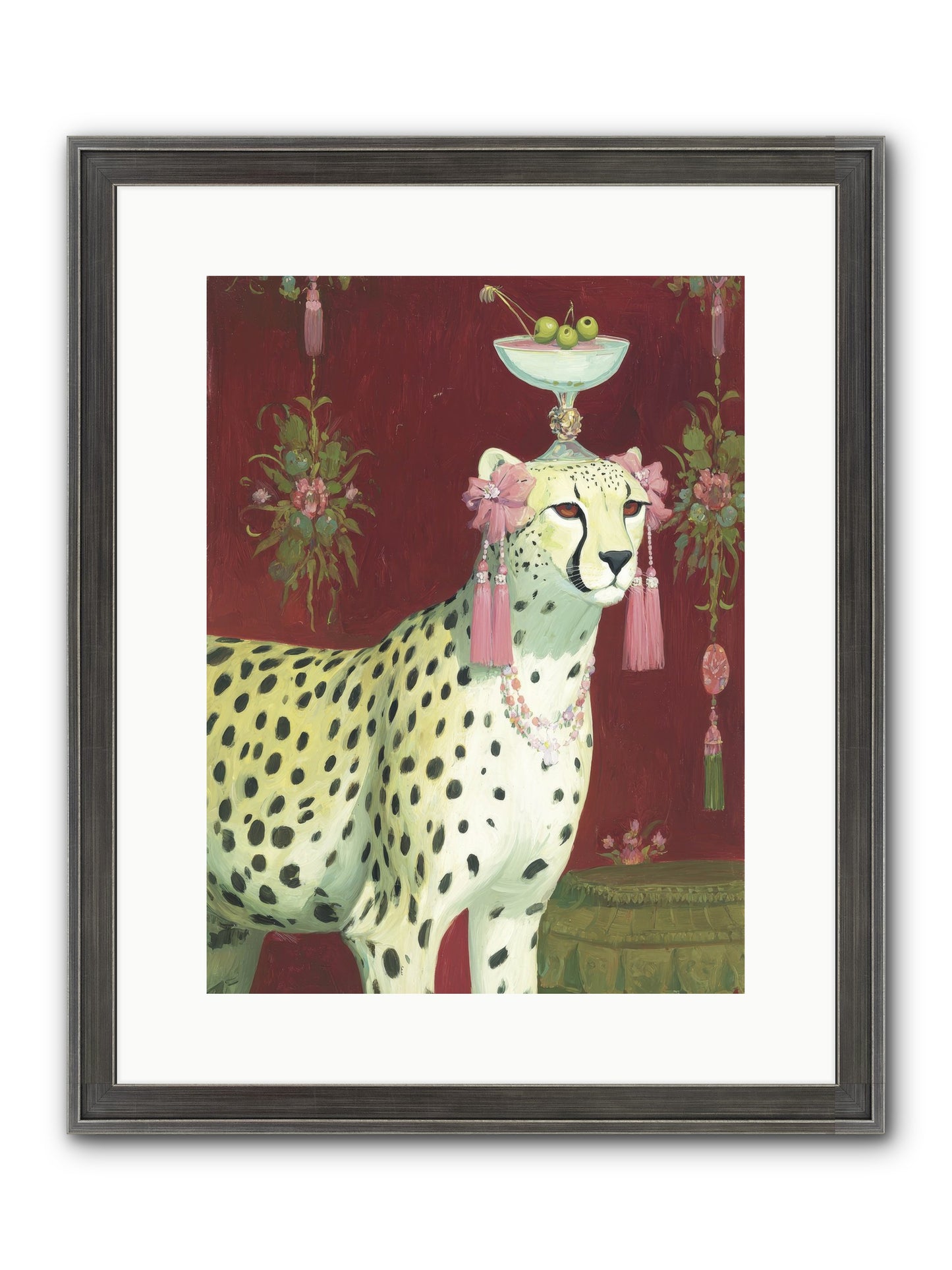 Enchanted Procession Framed Print - Slimwoods Black/Silver 12x16