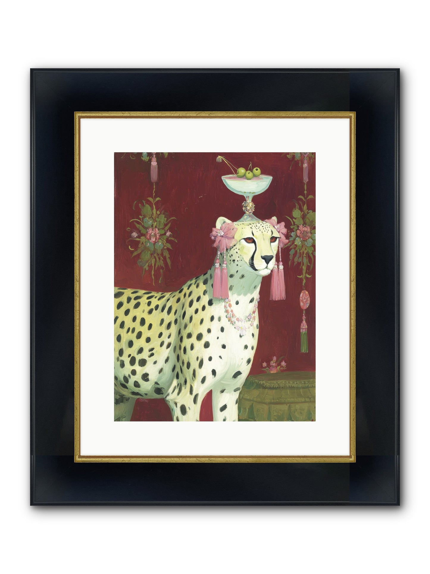 Enchanted Procession Framed Print - Wide Black w/Gold 12x16