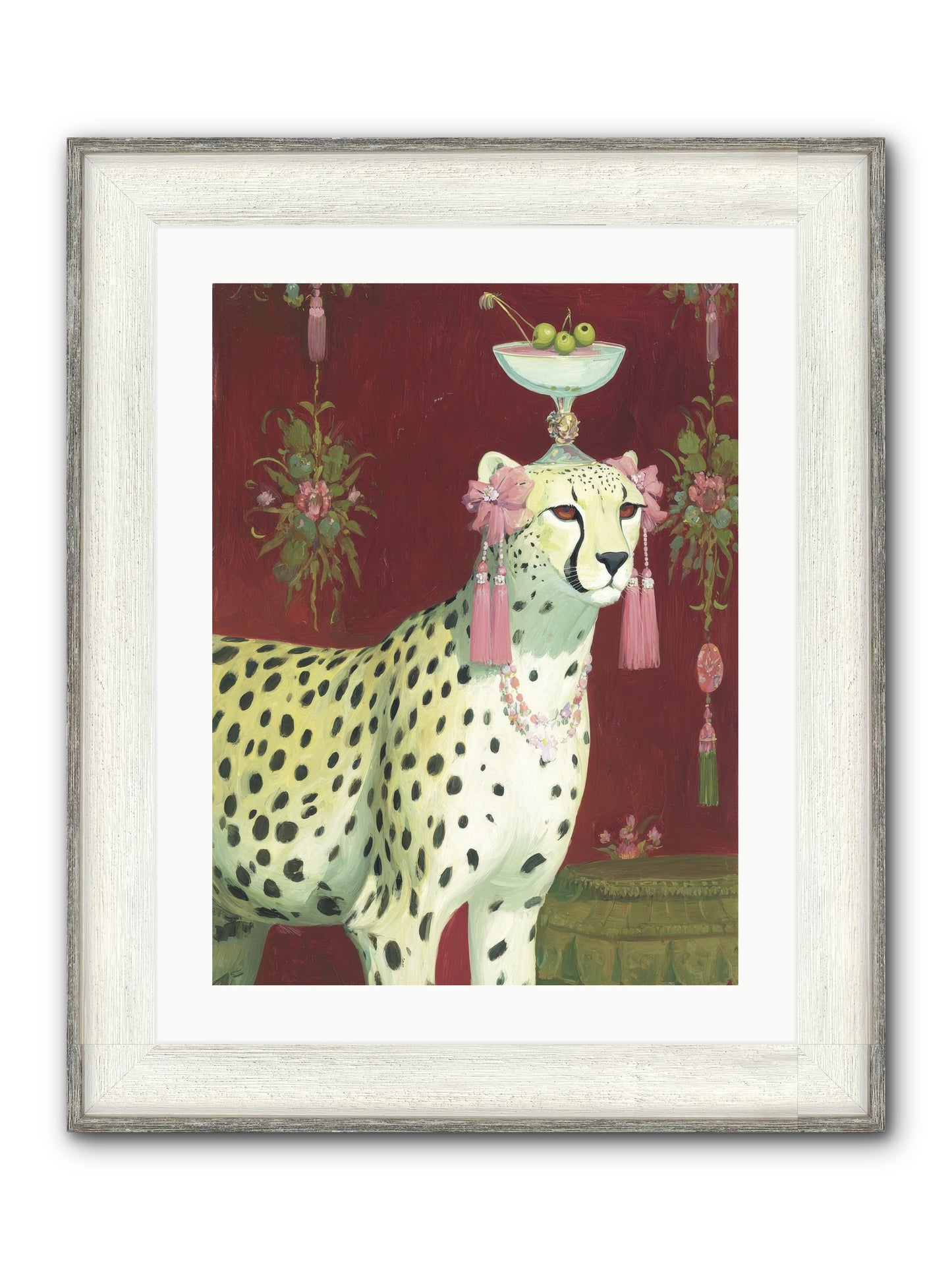 Enchanted Procession Framed Print - Driftwood White 18x24